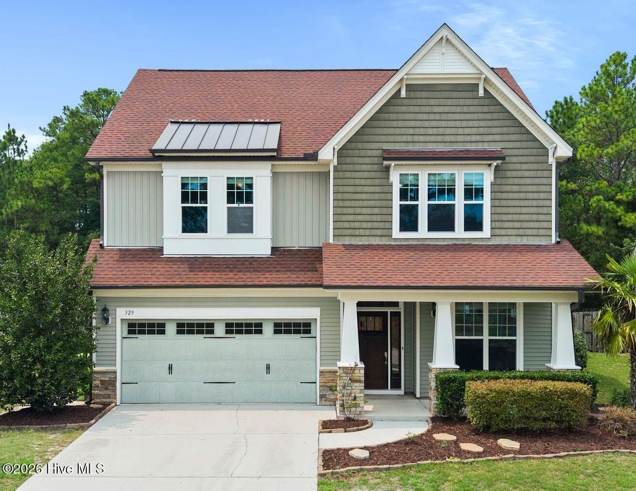 Front of 329 Belvedere Drive, Holly Ridge, NC 28445