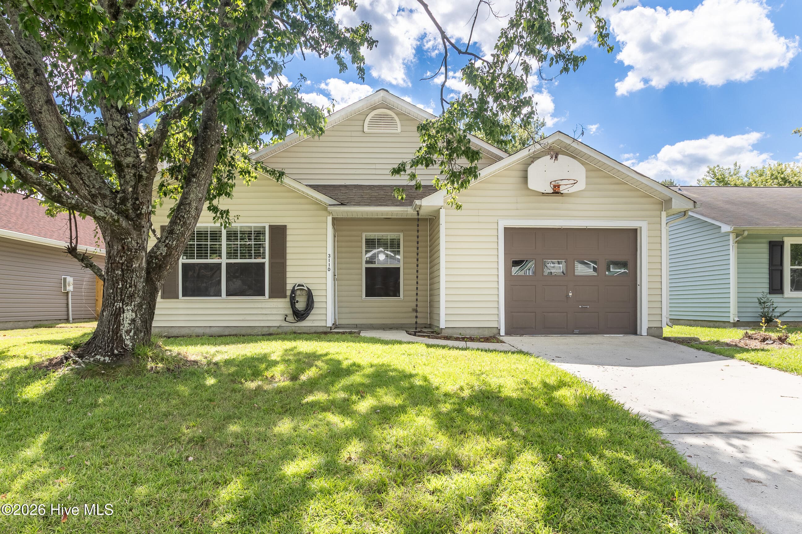 Front of 3110 Gaitway Court, Jacksonville, NC 28540