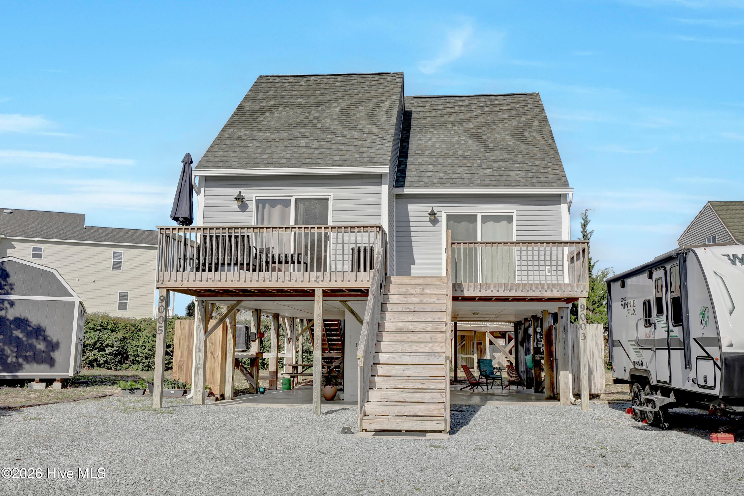 Exterior of 9003-9005 E 9th Street, Surf City, NC 28445