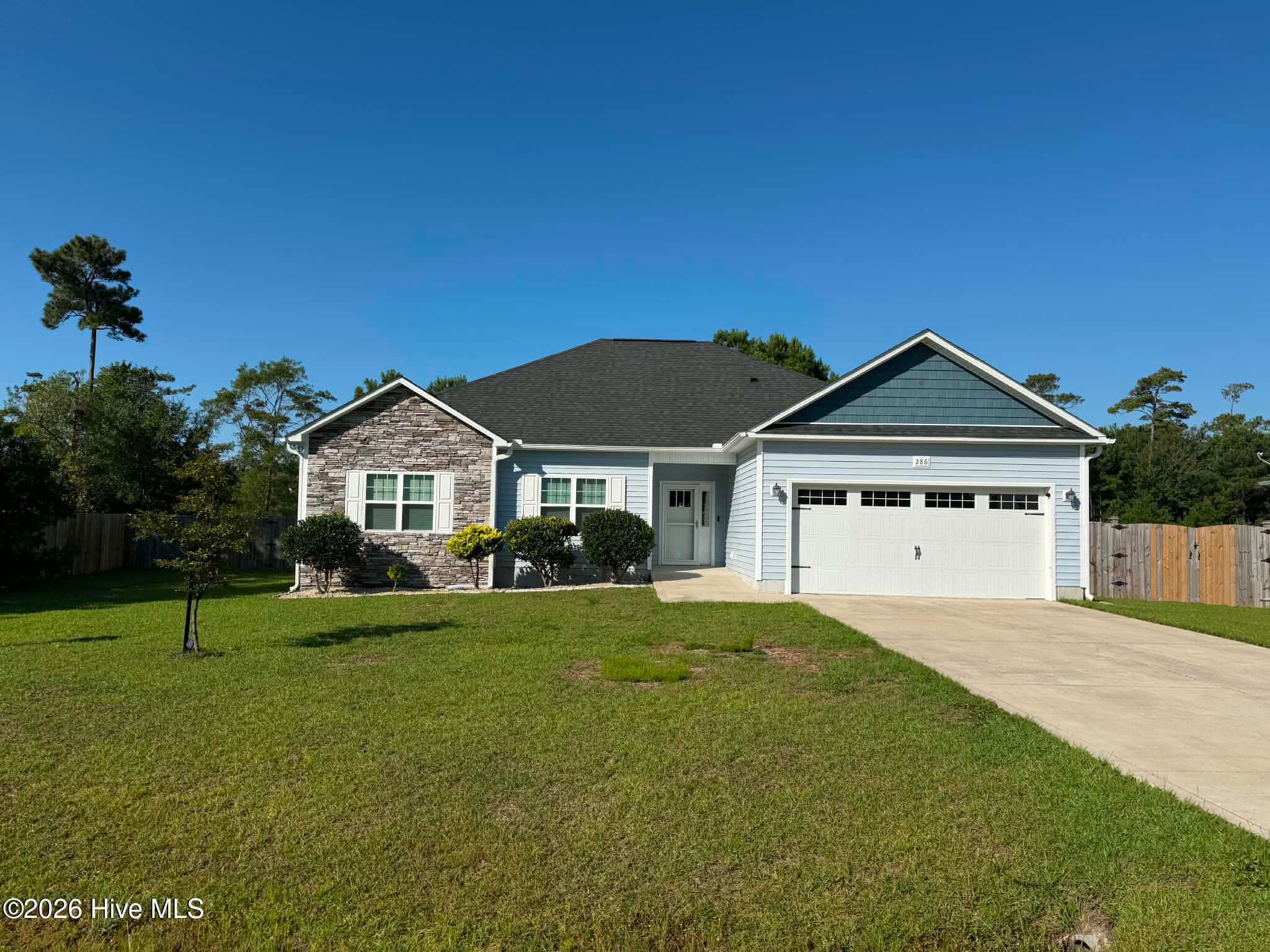 Exterior of 286 Marsh Haven Drive, Sneads Ferry, NC 28460