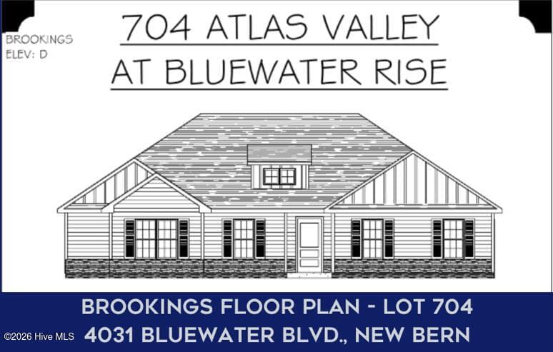 Front of 4031 Bluewater Boulevard, New Bern, NC 28562