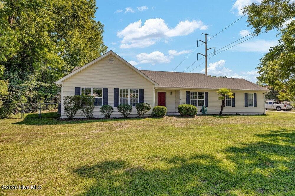 Exterior of 1107 Pine Grove Drive, Wilmington, NC 28409