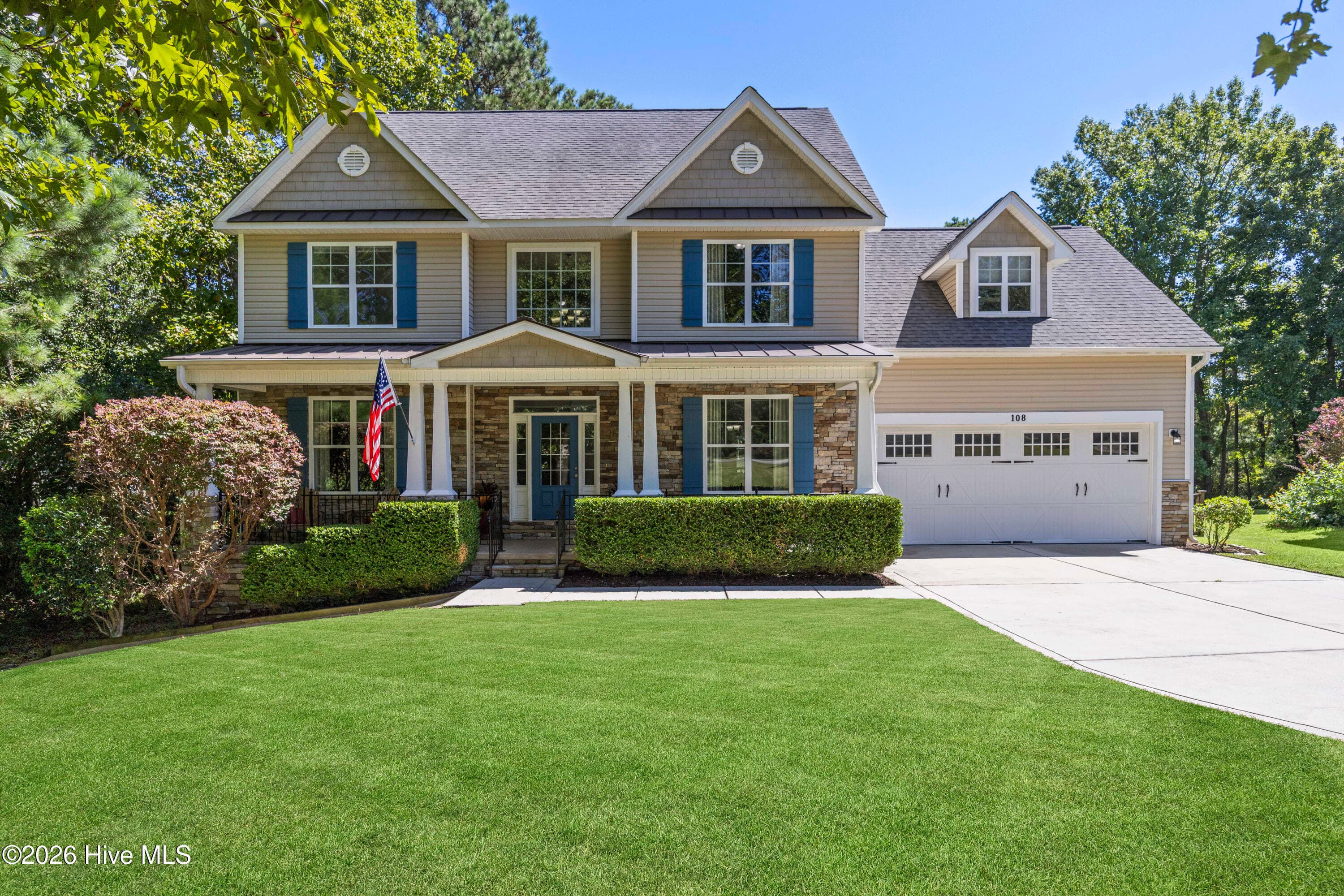 Front of 108 Old Millstone Landing Lane, Sneads Ferry, NC 28460