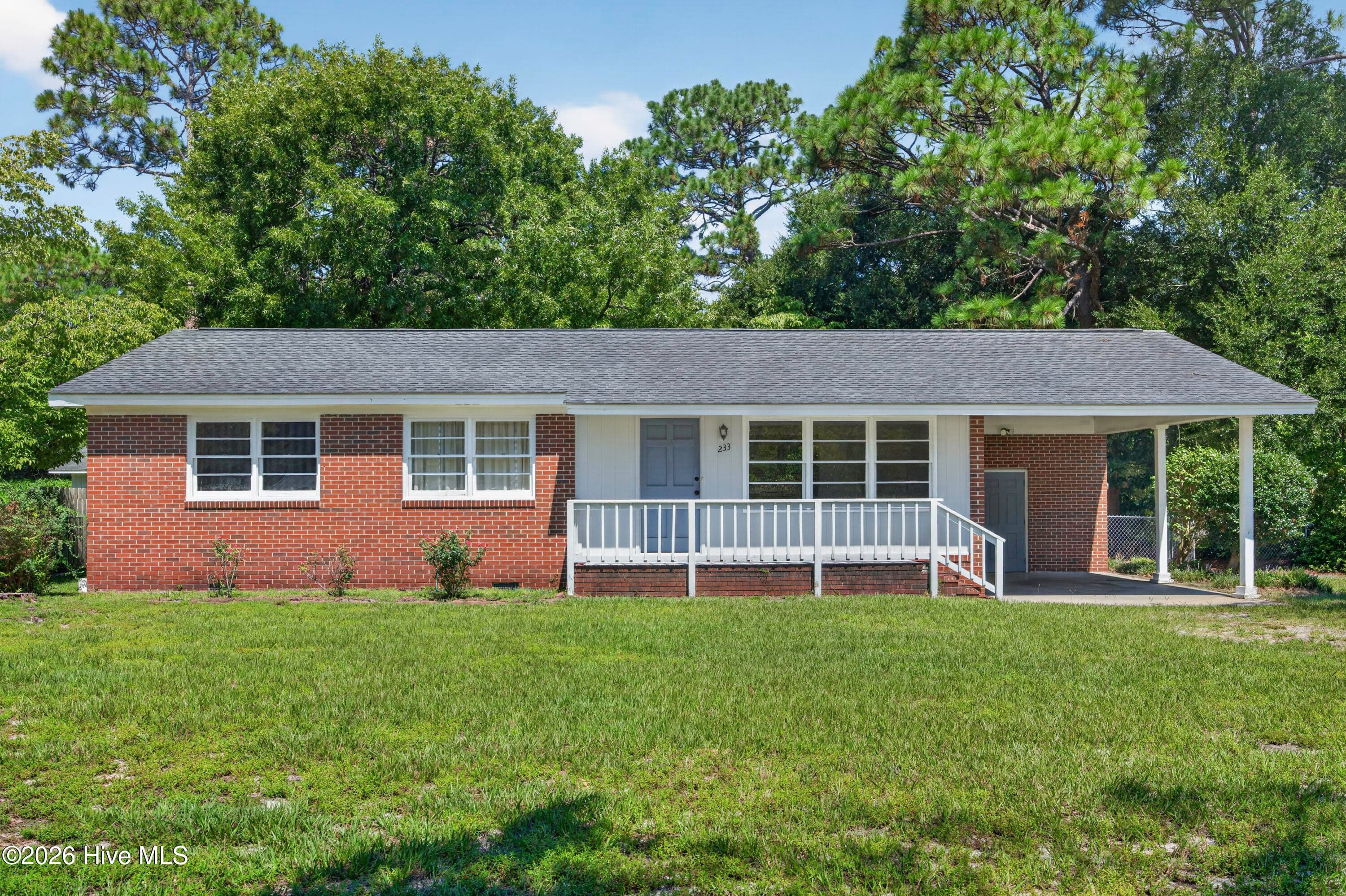 Front of 233 Long Leaf Acres Drive, Wilmington, NC 28405