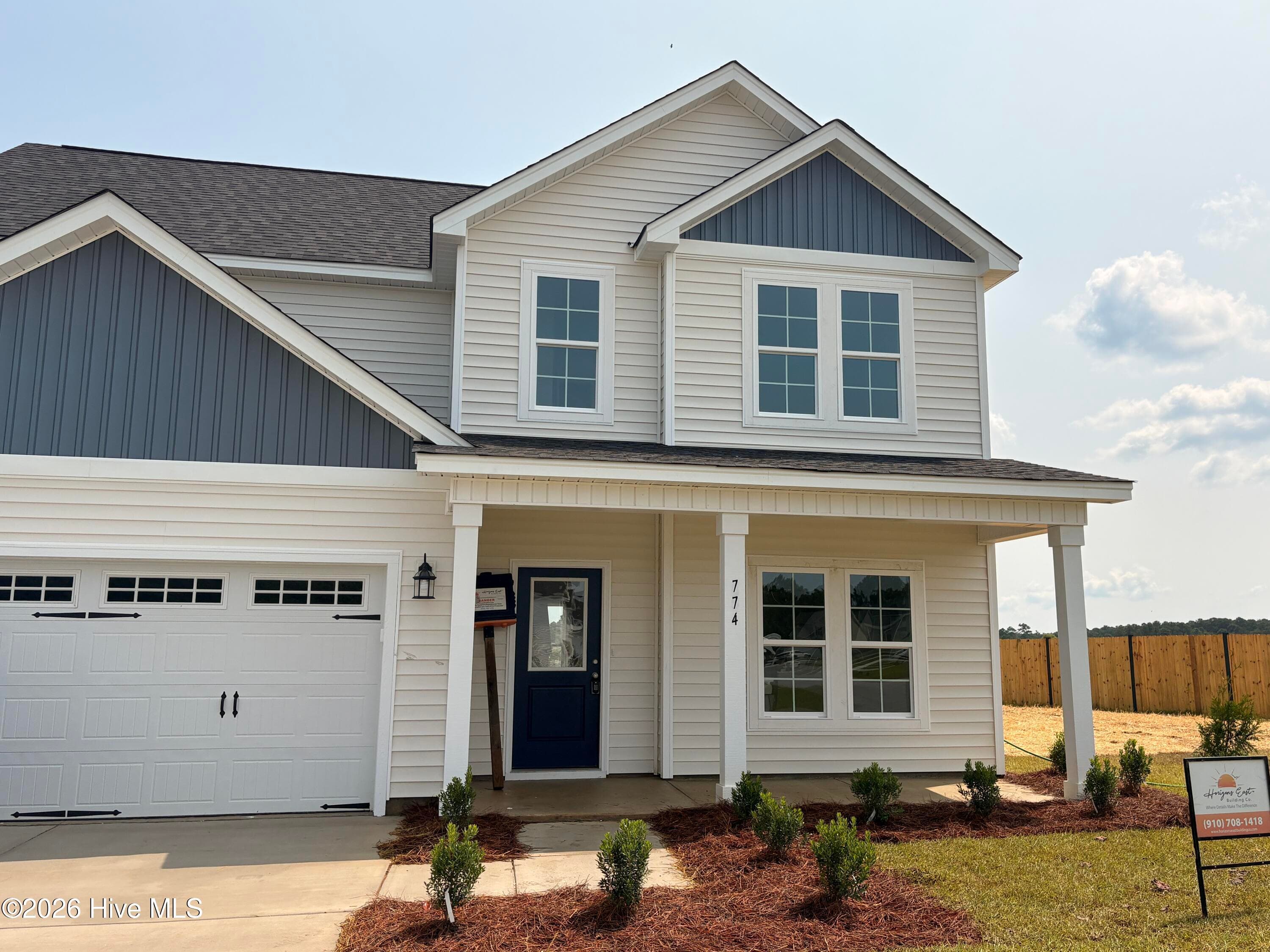 Front of 774 Aria Lane, Hubert, NC 28539
