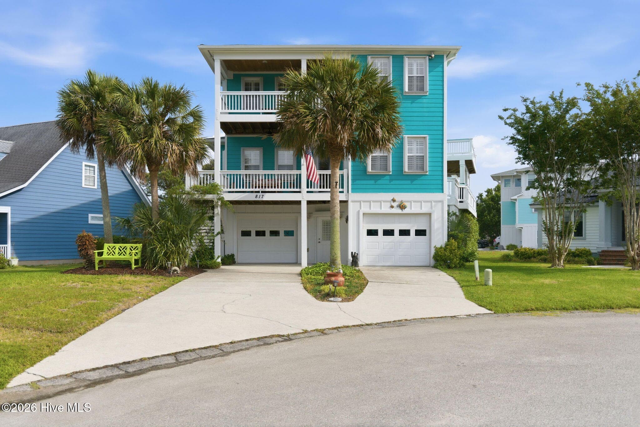 Front of 817 Ketch Court, Kure Beach, NC 28449