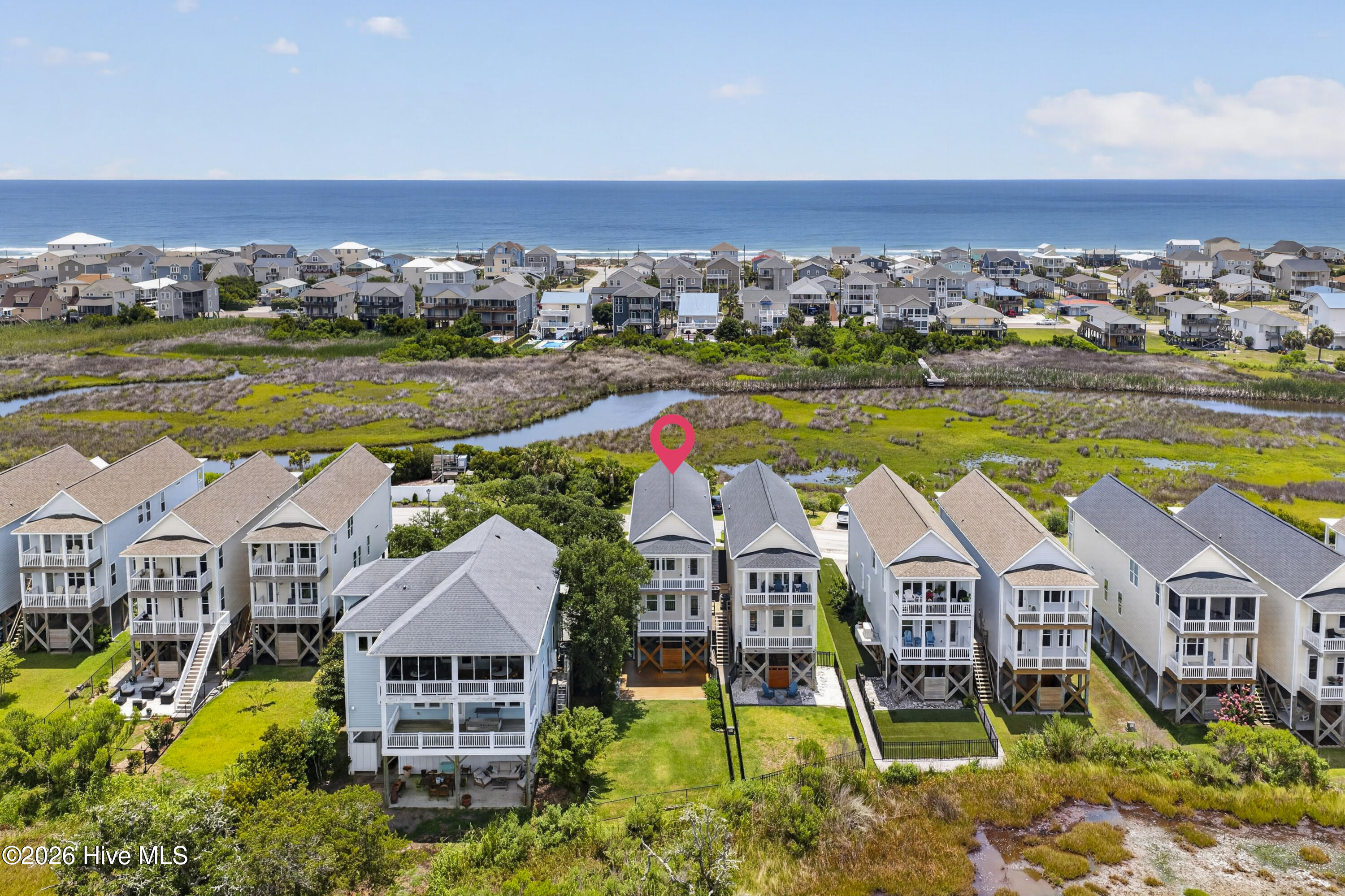 Exterior of 125 S Boca Bay Lane B, Surf City, NC 28445