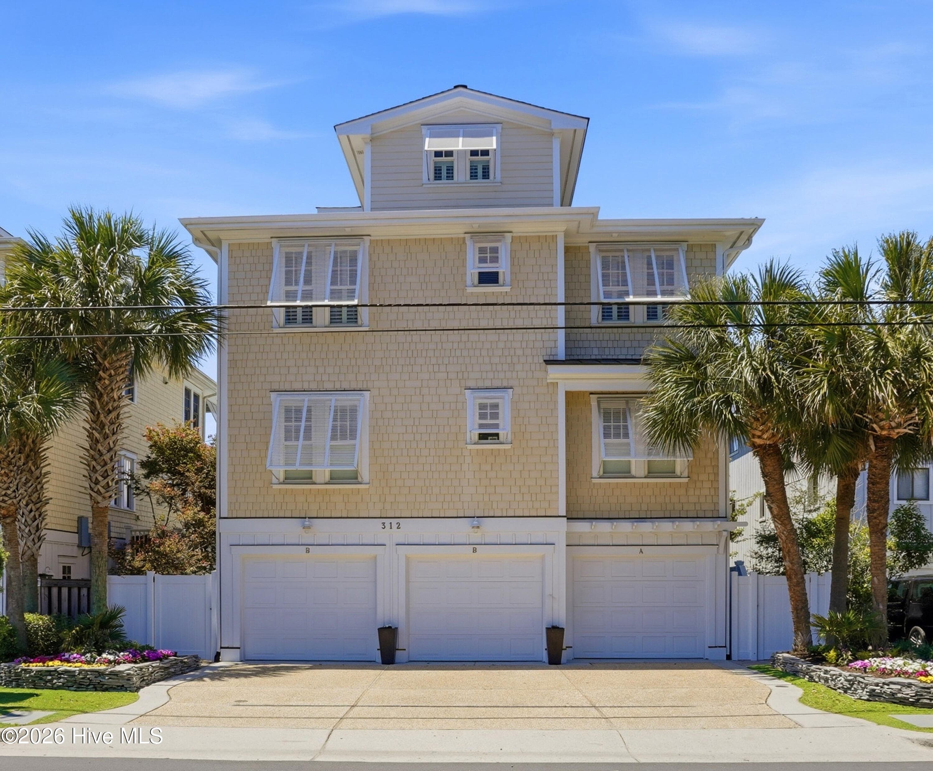 Front of 312 Causeway Drive Unit A, Wrightsville Beach, NC 28480