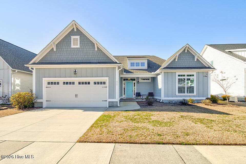 Front of 312 Lightning Bug Lane, Holly Ridge, NC 28445