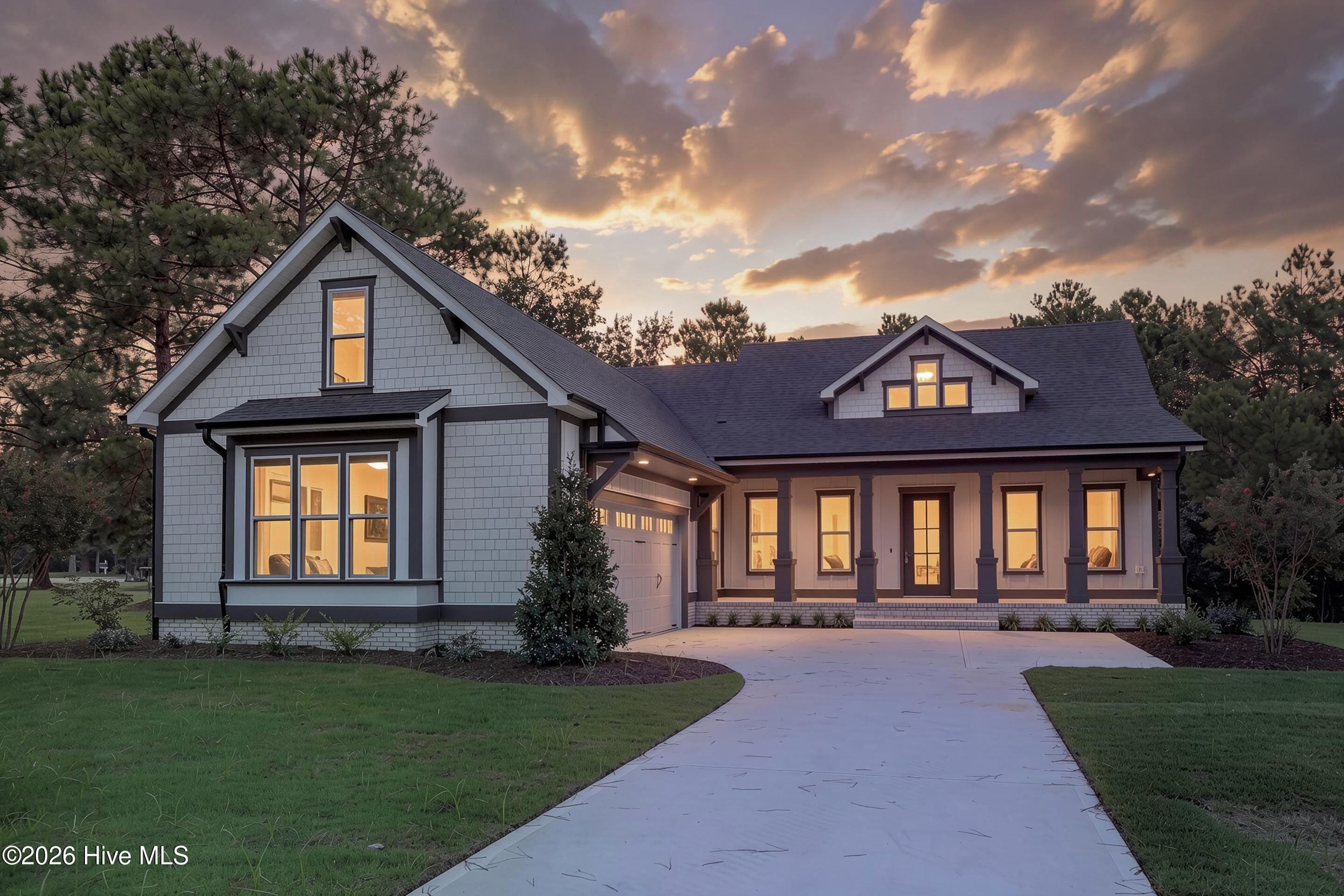 Front of 105 Tradewinds Drive, Hampstead, NC 28443
