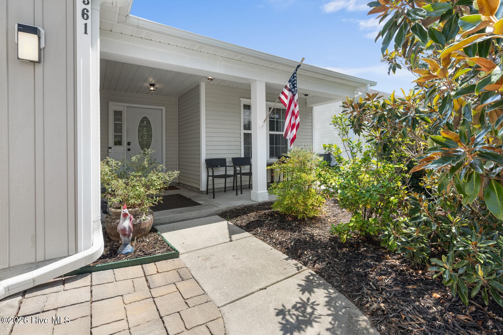 Front of 361 Rose Bud Lane, Holly Ridge, NC 28445