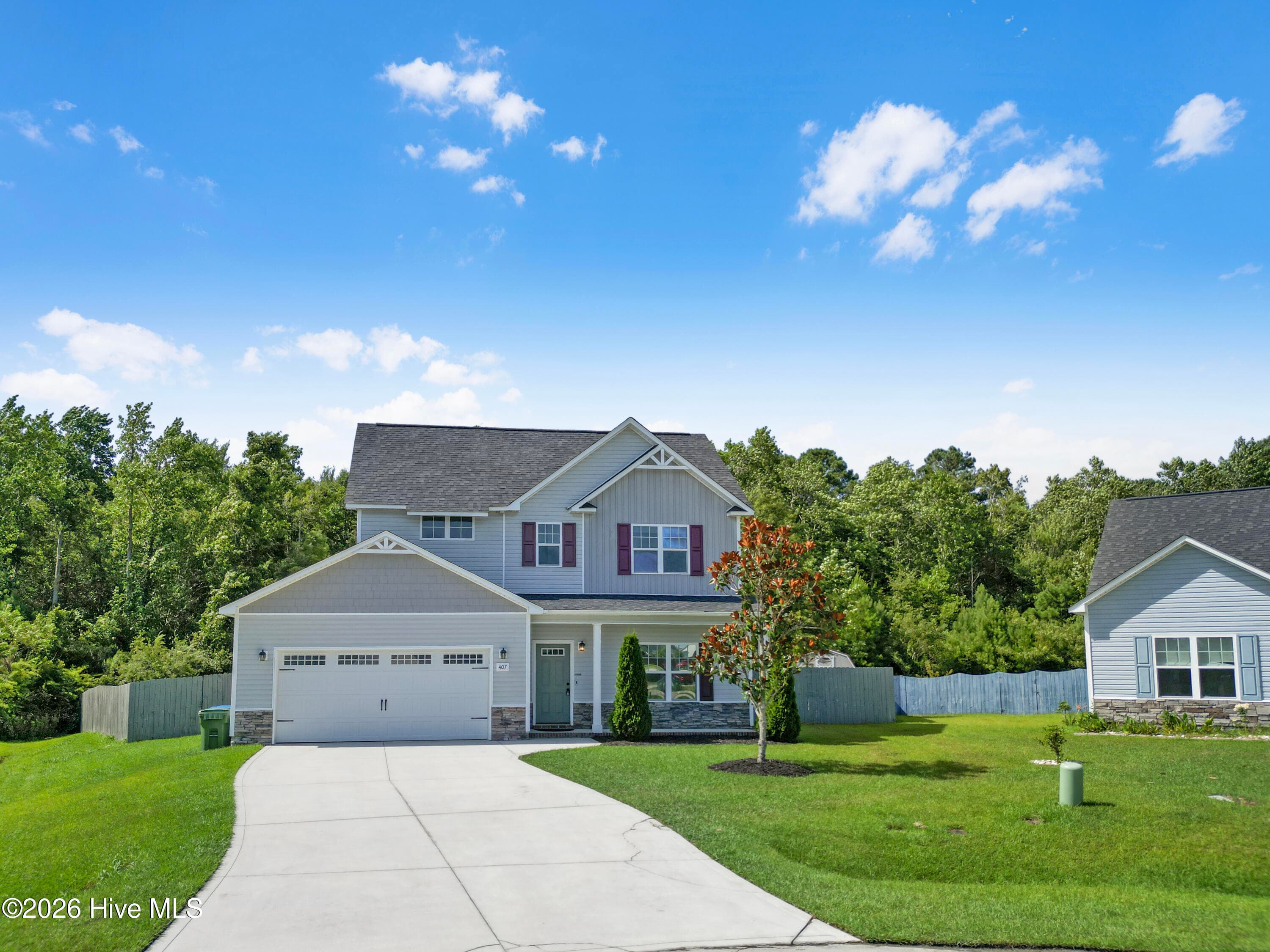 Exterior of 407 Olde Sail Court, Sneads Ferry, NC 28460