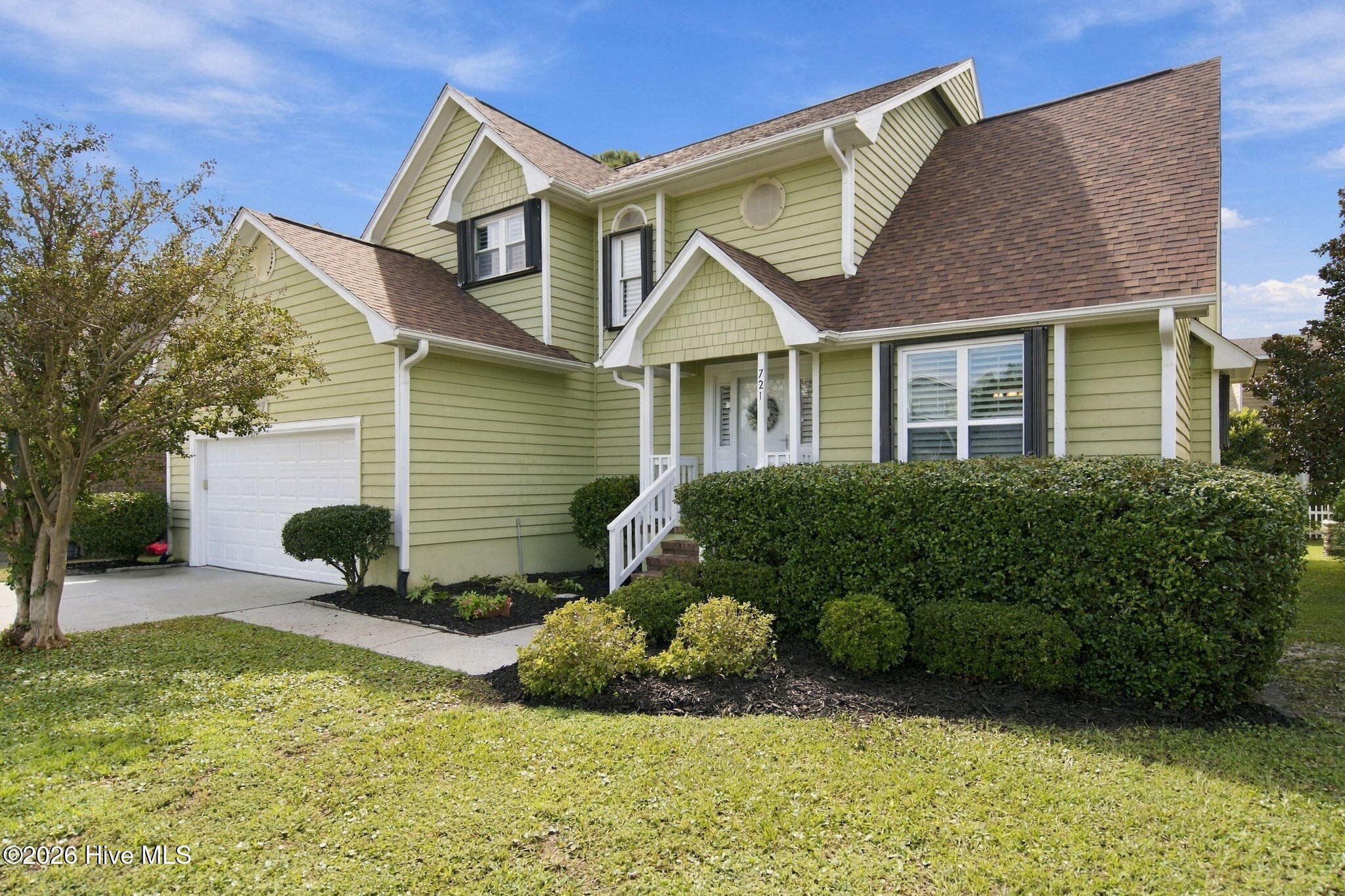 Front of 721 Sloop Pointe Lane, Kure Beach, NC 28449