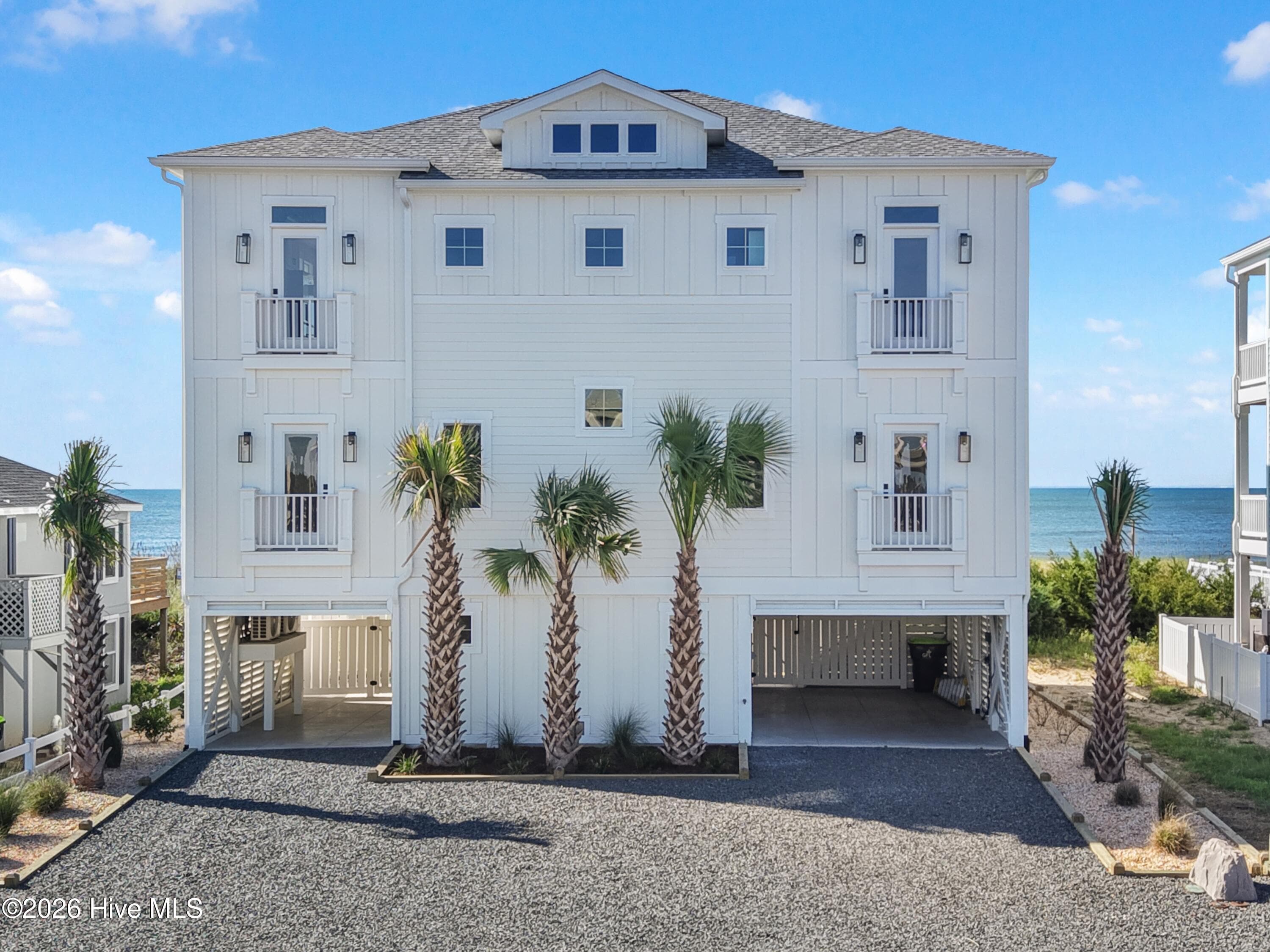 Front of 105 Ocean Boulevard W, Holden Beach, NC 28462