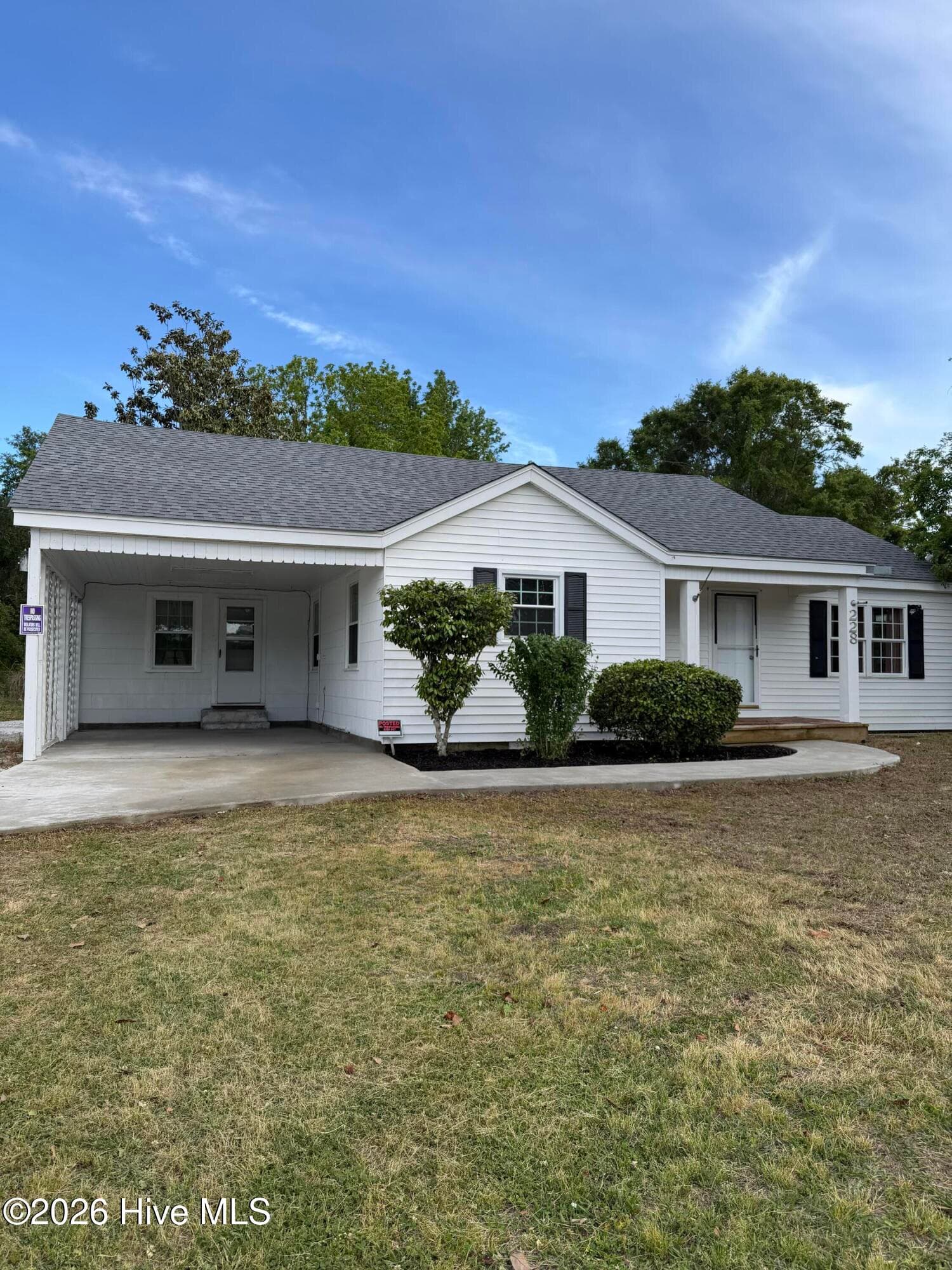 Exterior of 228 Fulcher Landing Road, Sneads Ferry, NC 28460