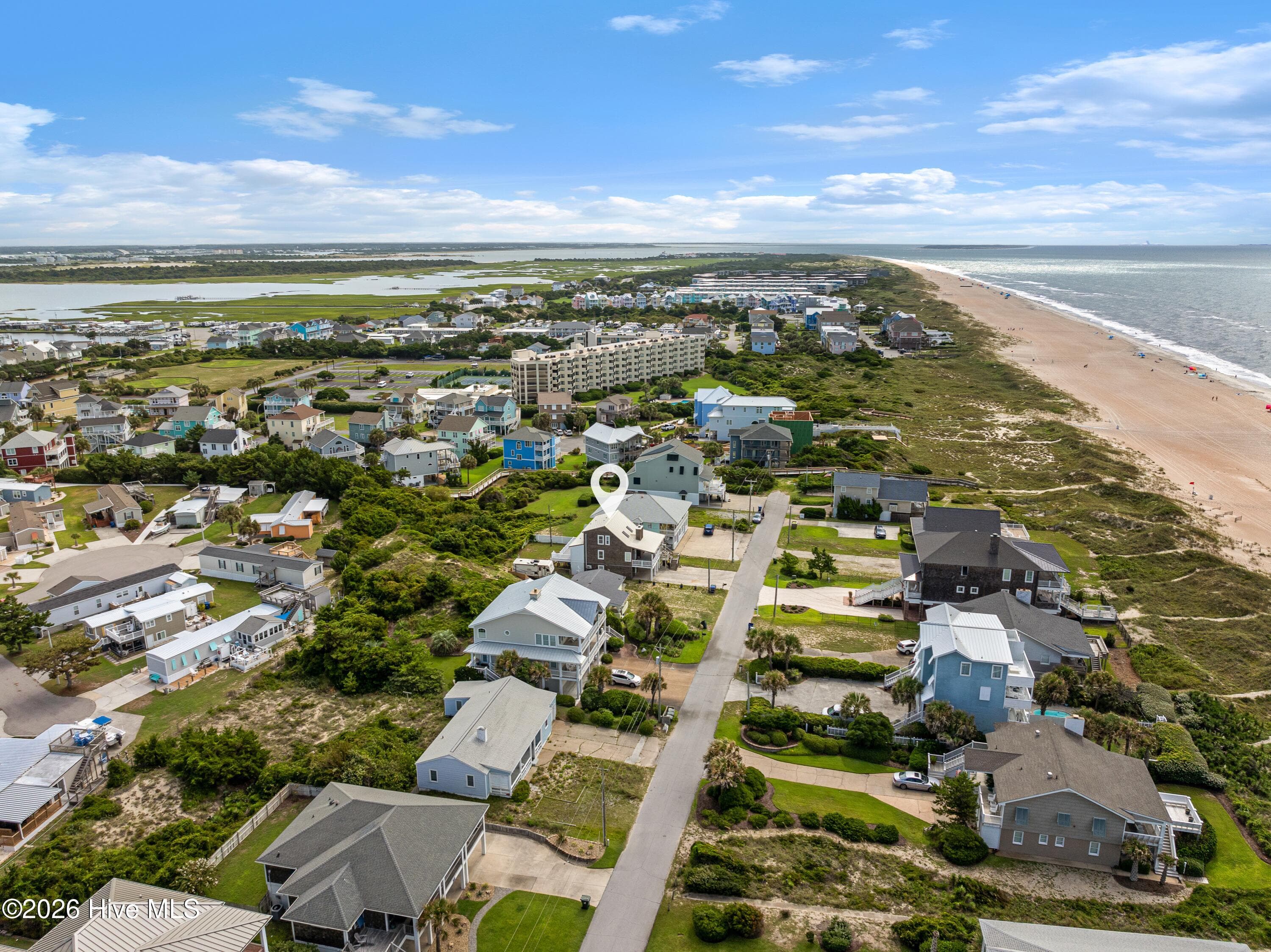 Front of 413 Club Colony Drive, Atlantic Beach, NC 28512