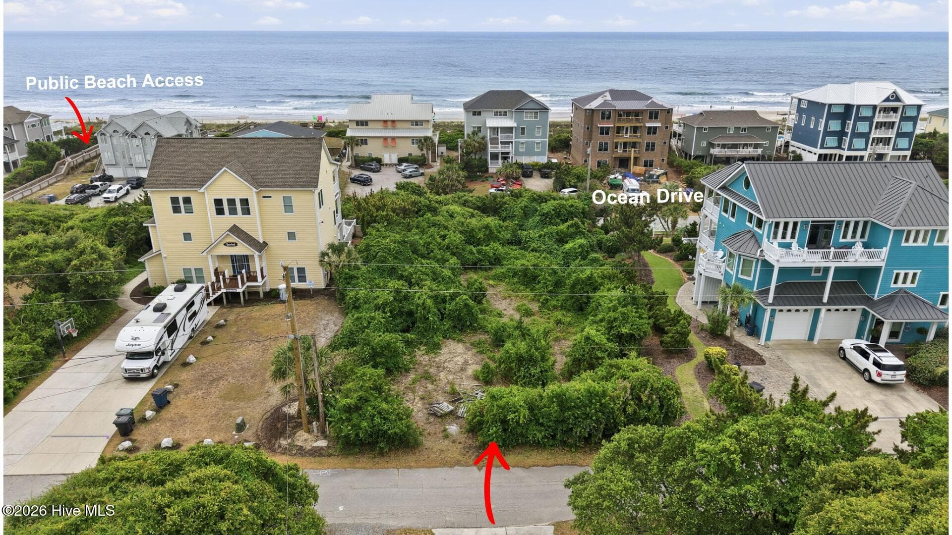 Front of 5708 L24 S4 B23 Ocean Drive, Emerald Isle, NC 28594