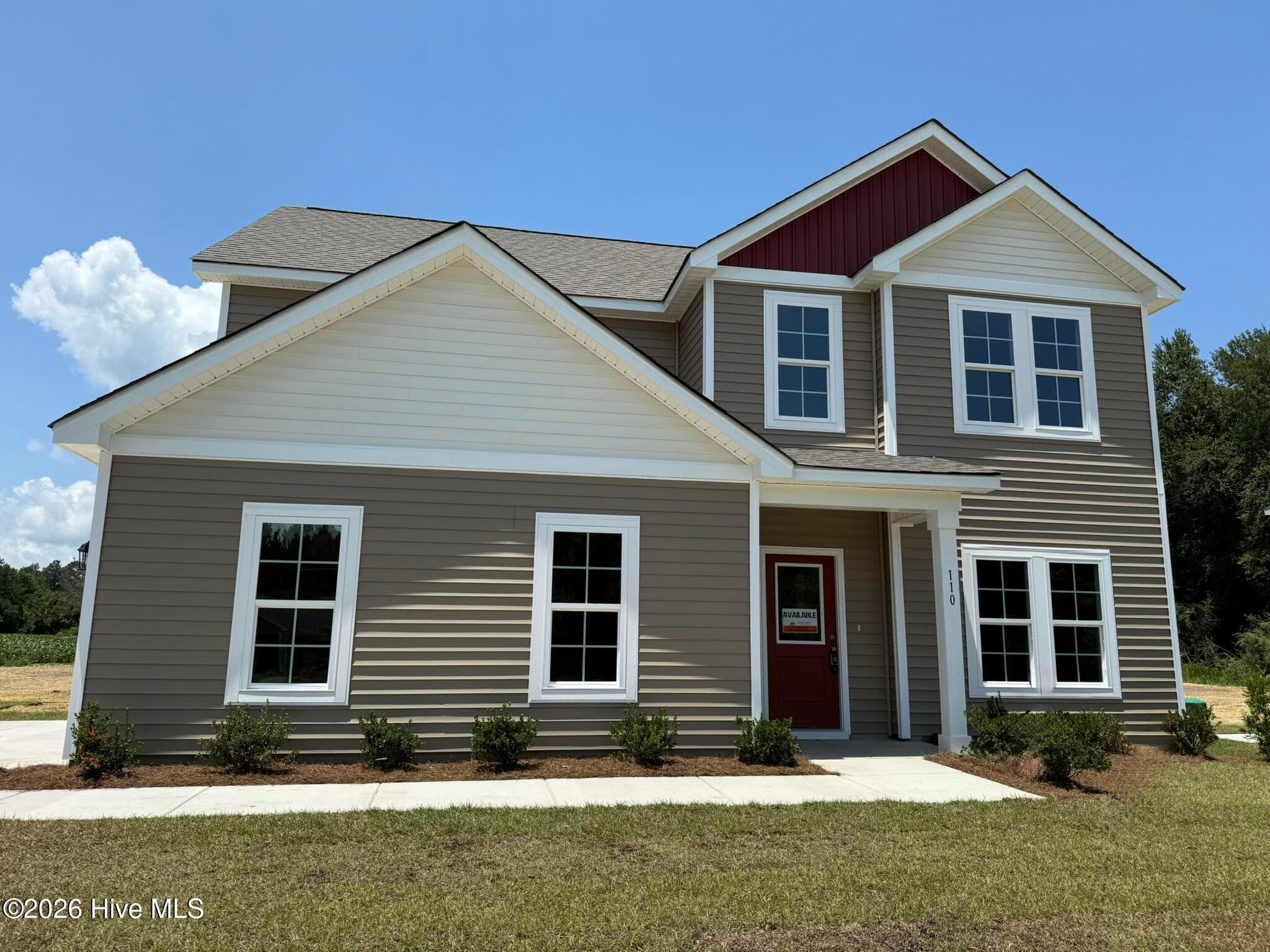 Front of 110 Palo Alto Park Drive, Maysville, NC 28555