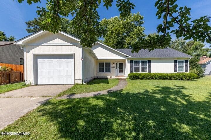 Front of 2039 Hunters Ridge Drive, Midway Park, NC 28544