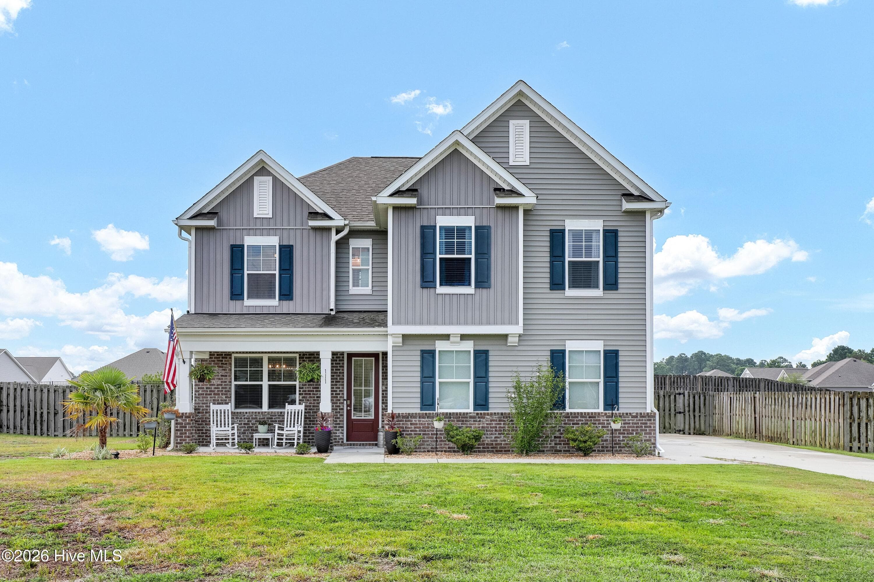Exterior of 111 Colonial Heights Drive, Hampstead, NC 28443