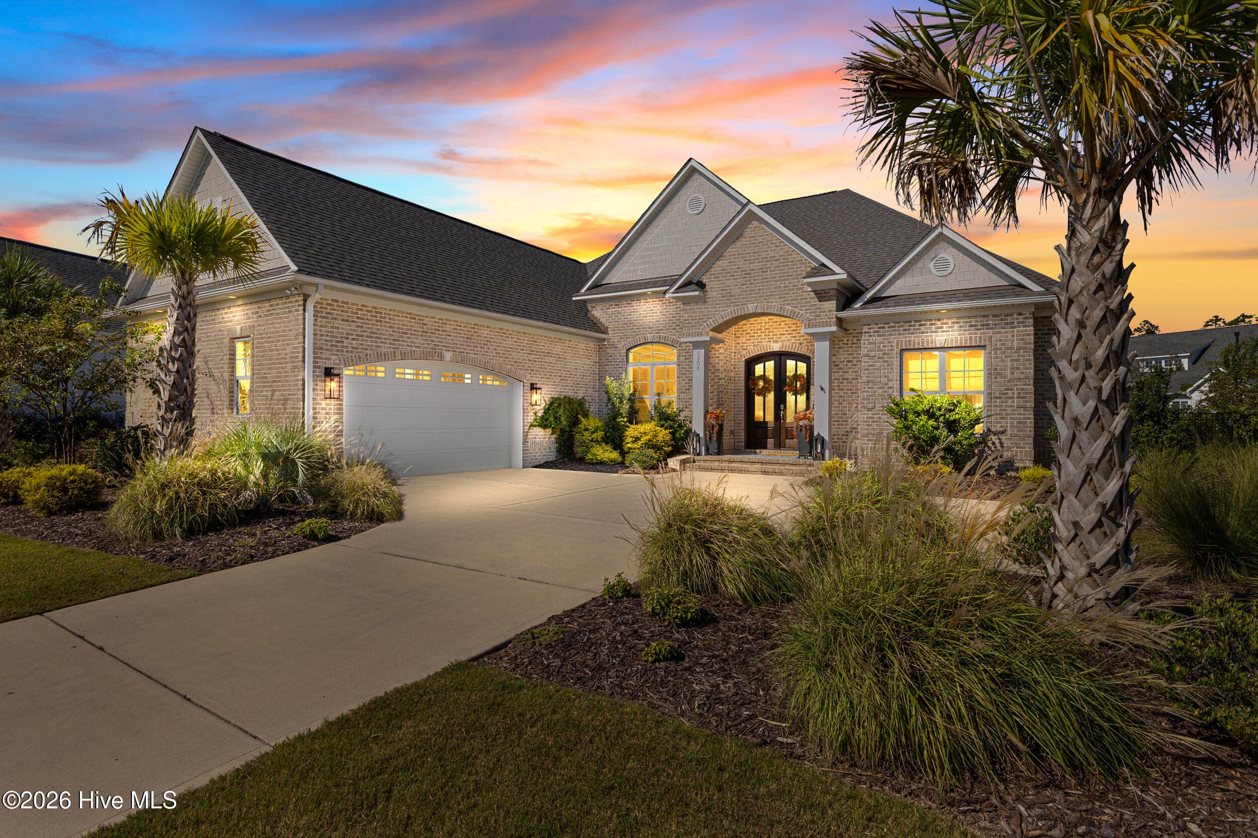 Front of 3206 Calusa Cove, Leland, NC 28451