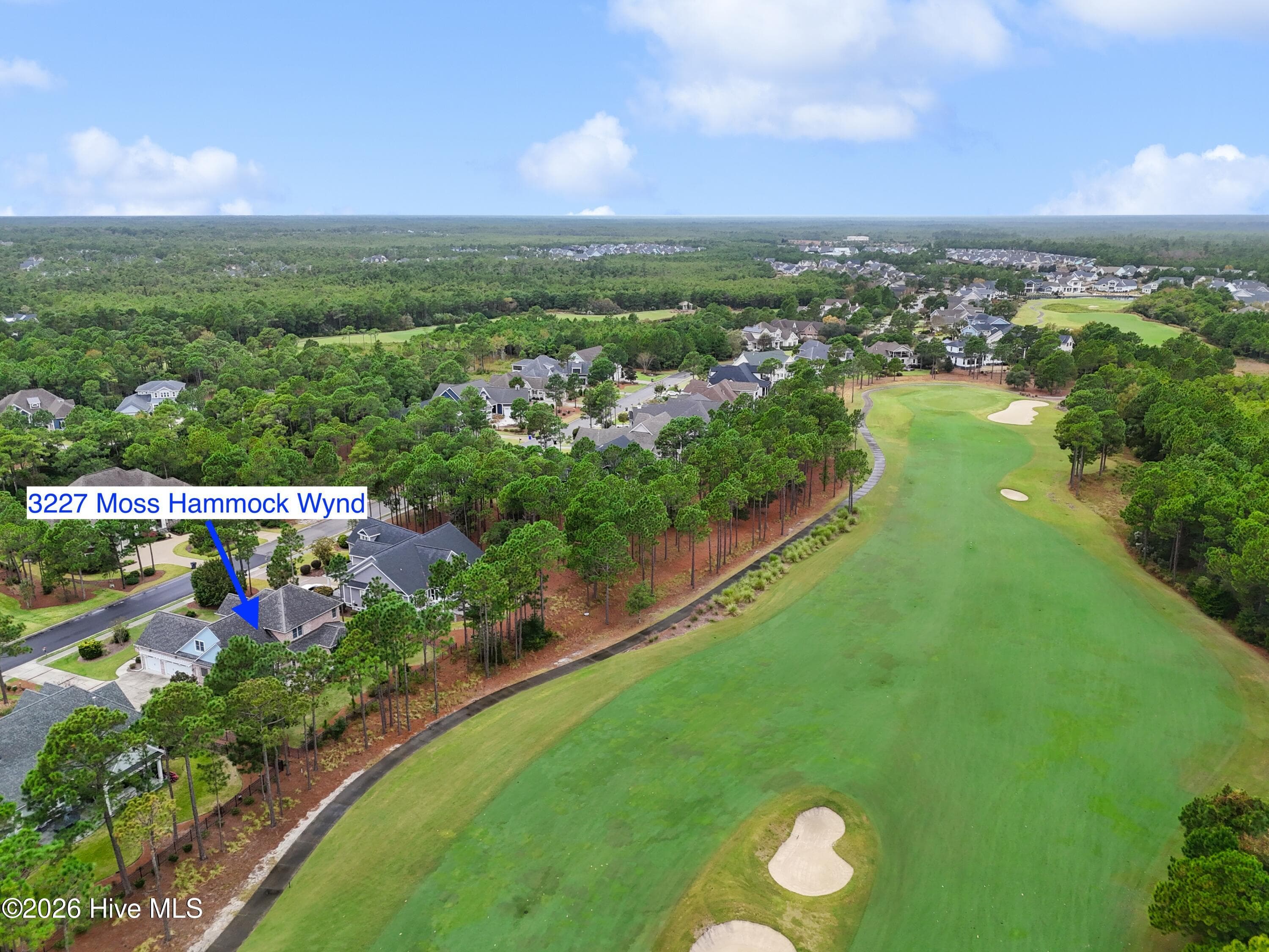 Front of 3227 Moss Hammock Wynd, Southport, NC 28461