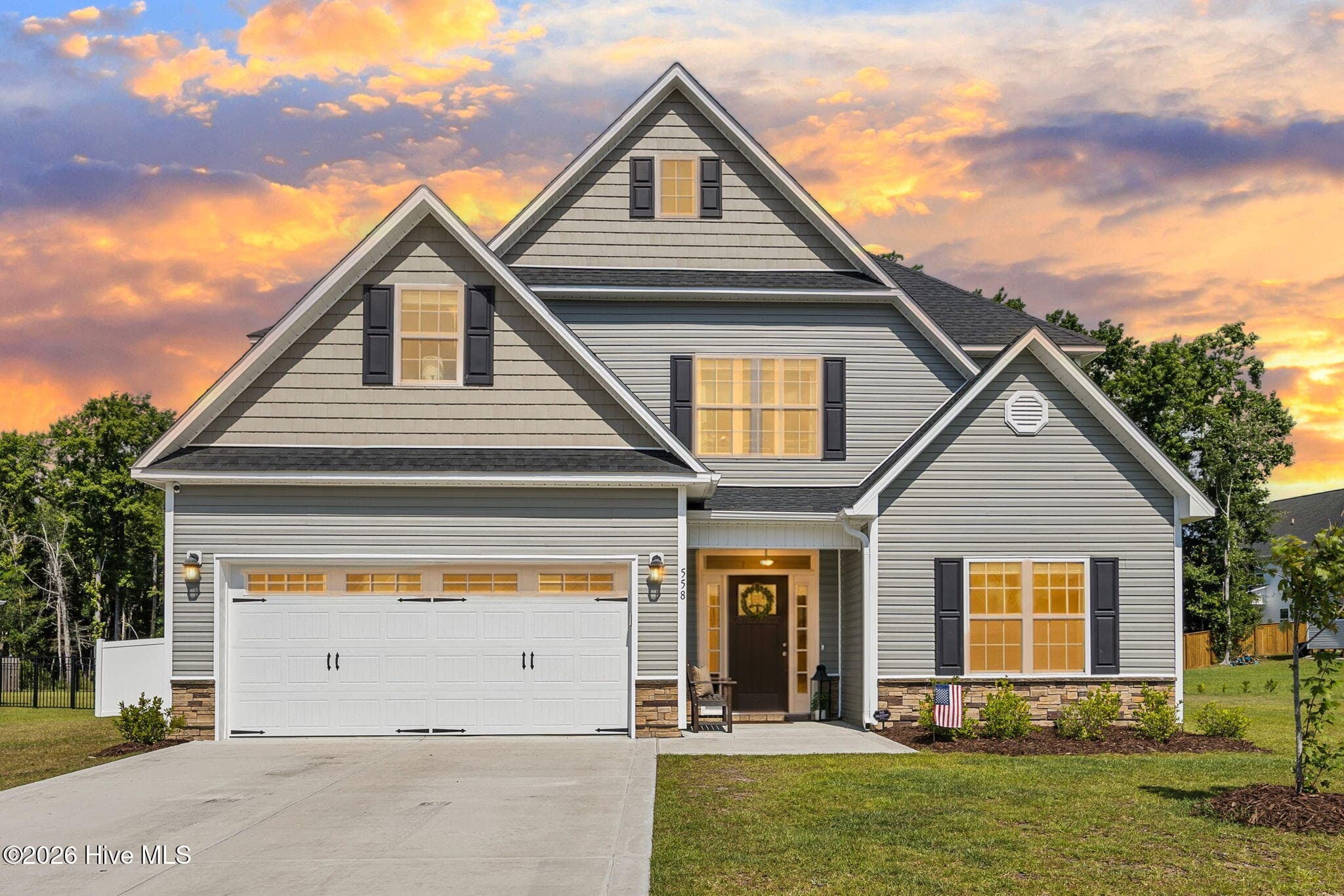 Exterior of 558 White Shoal Way, Sneads Ferry, NC 28460