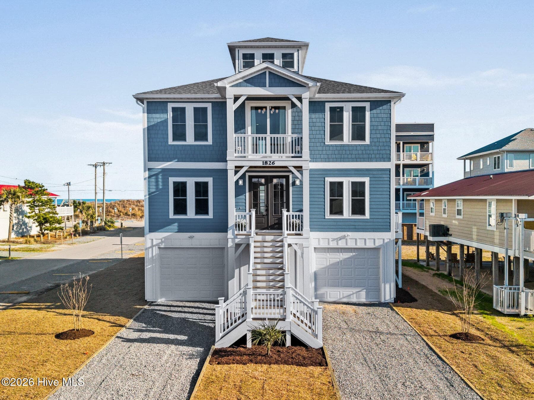 Exterior of 1826 N New River Drive, Surf City, NC 28445
