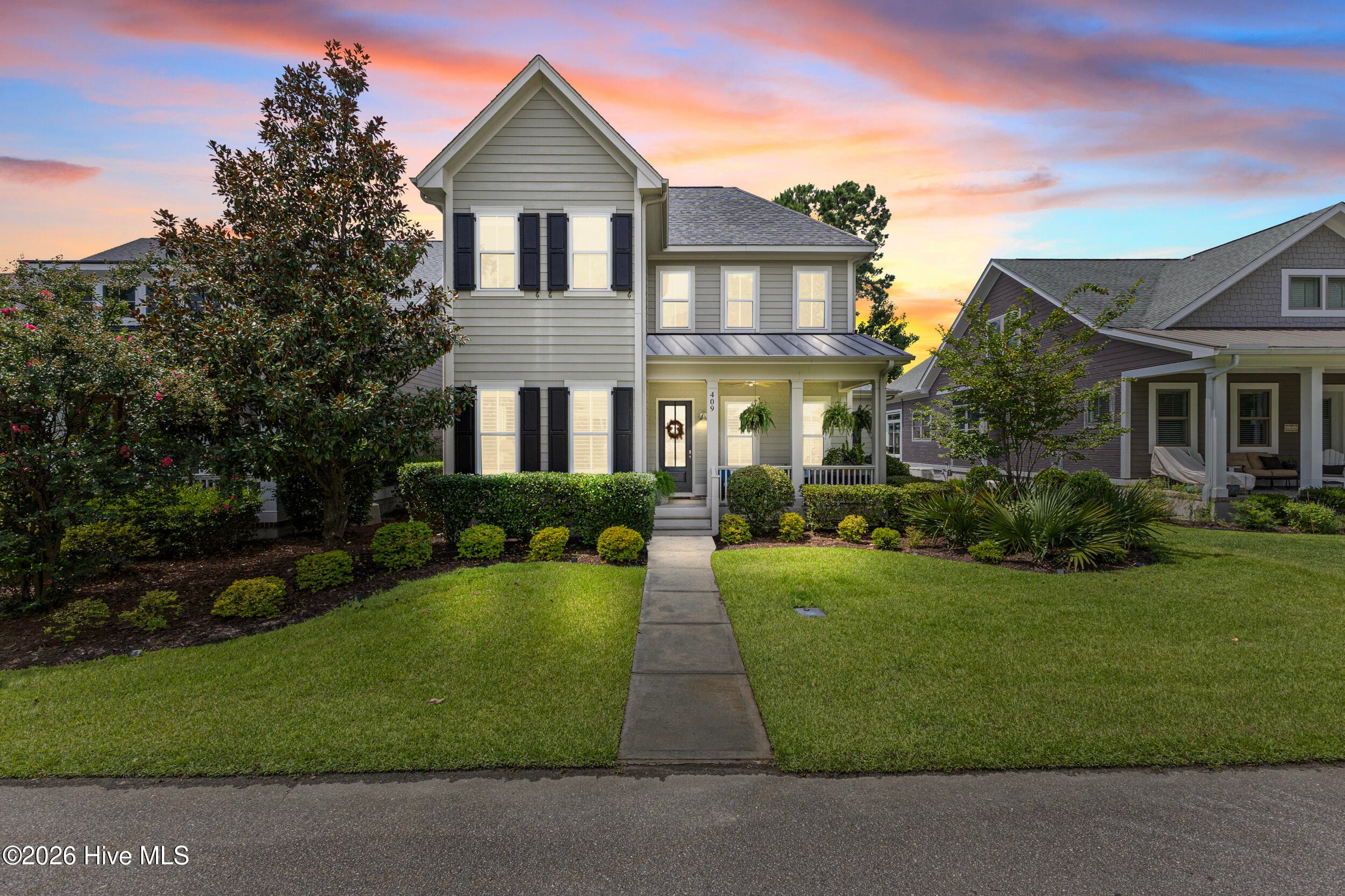 Front of 409 Cornubia Drive, Castle Hayne, NC 28429