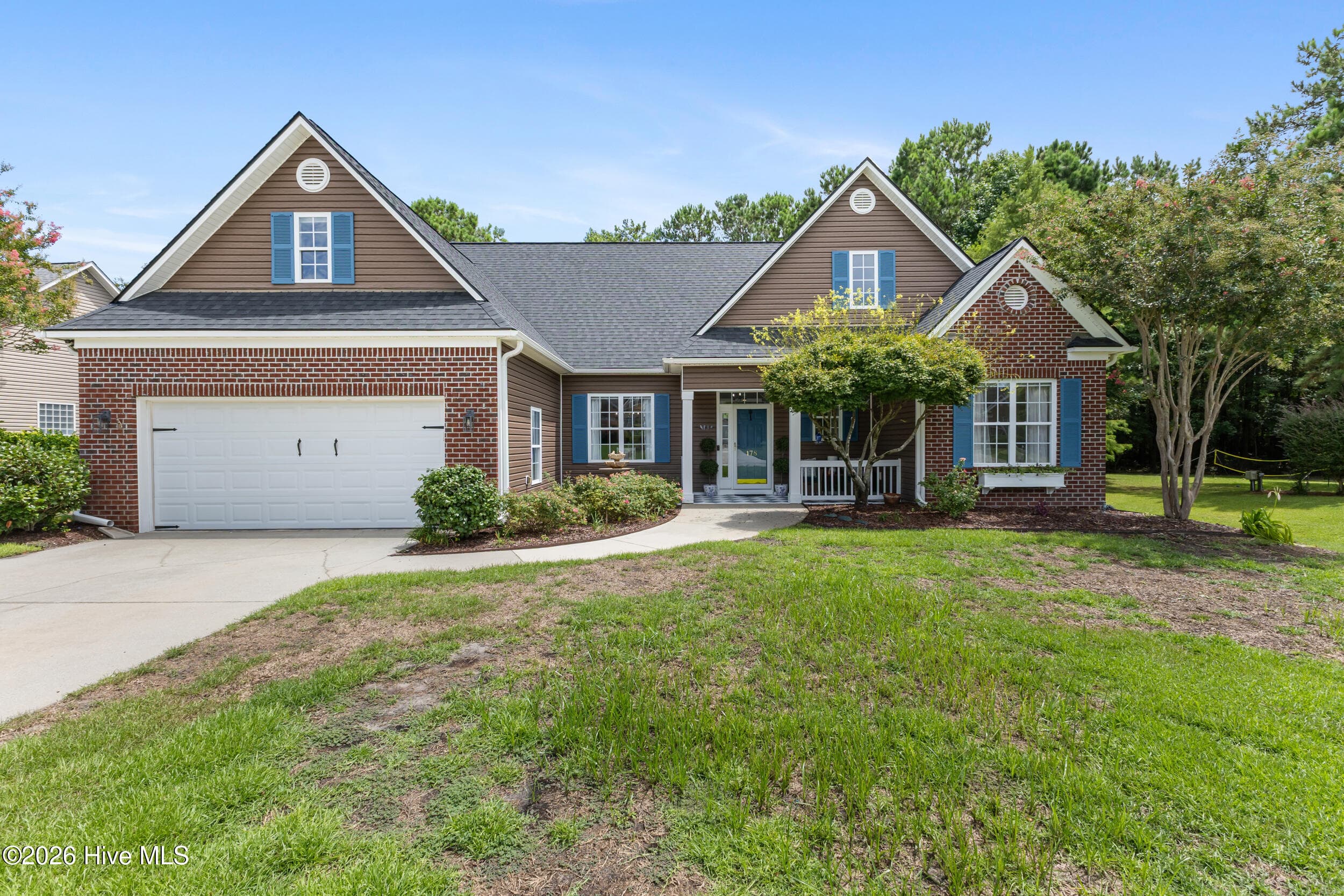 Exterior of 178 Emerald Ridge Drive, Hampstead, NC 28443