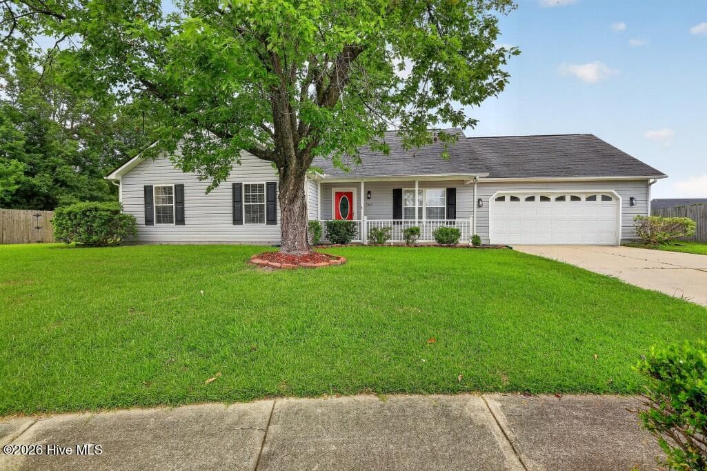 Front of 903 Gum Branch Court, Havelock, NC 28532