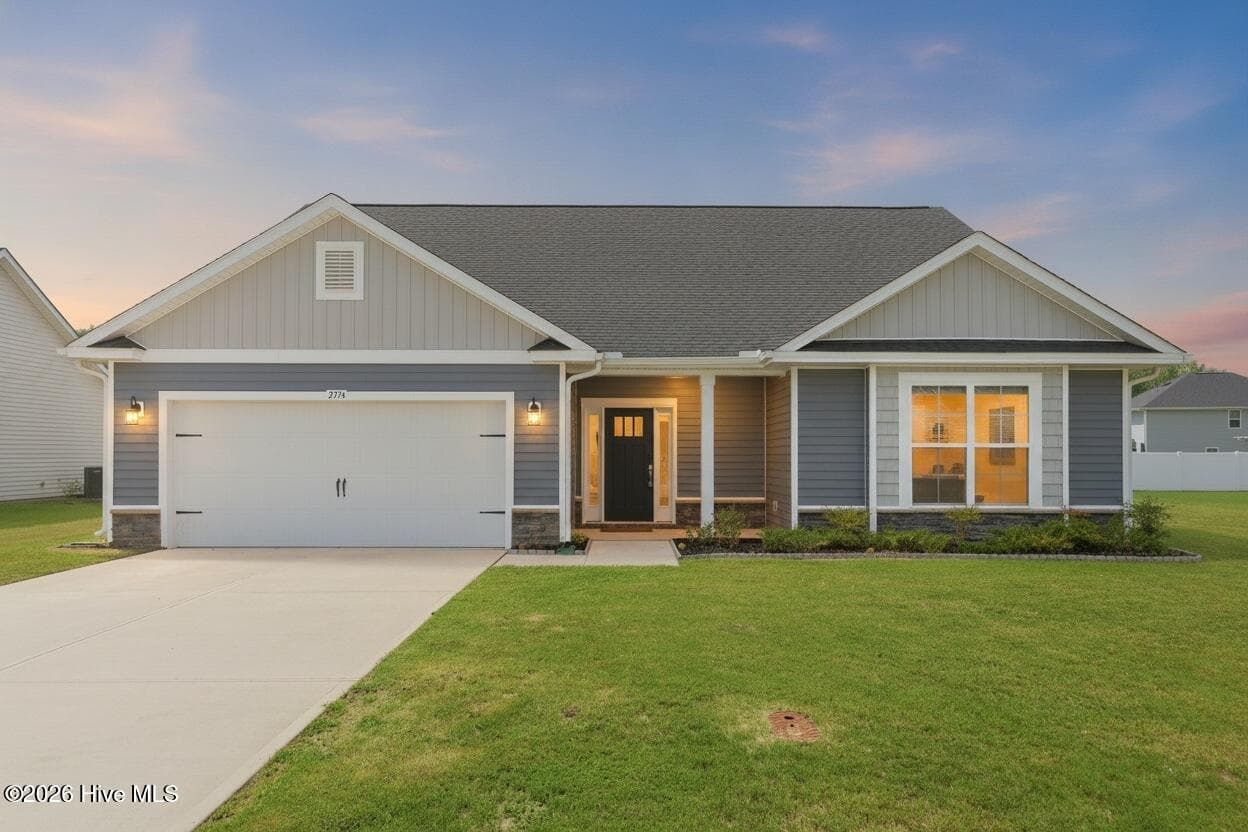 Front of 2714 Eliana Lane, Winterville, NC 28590