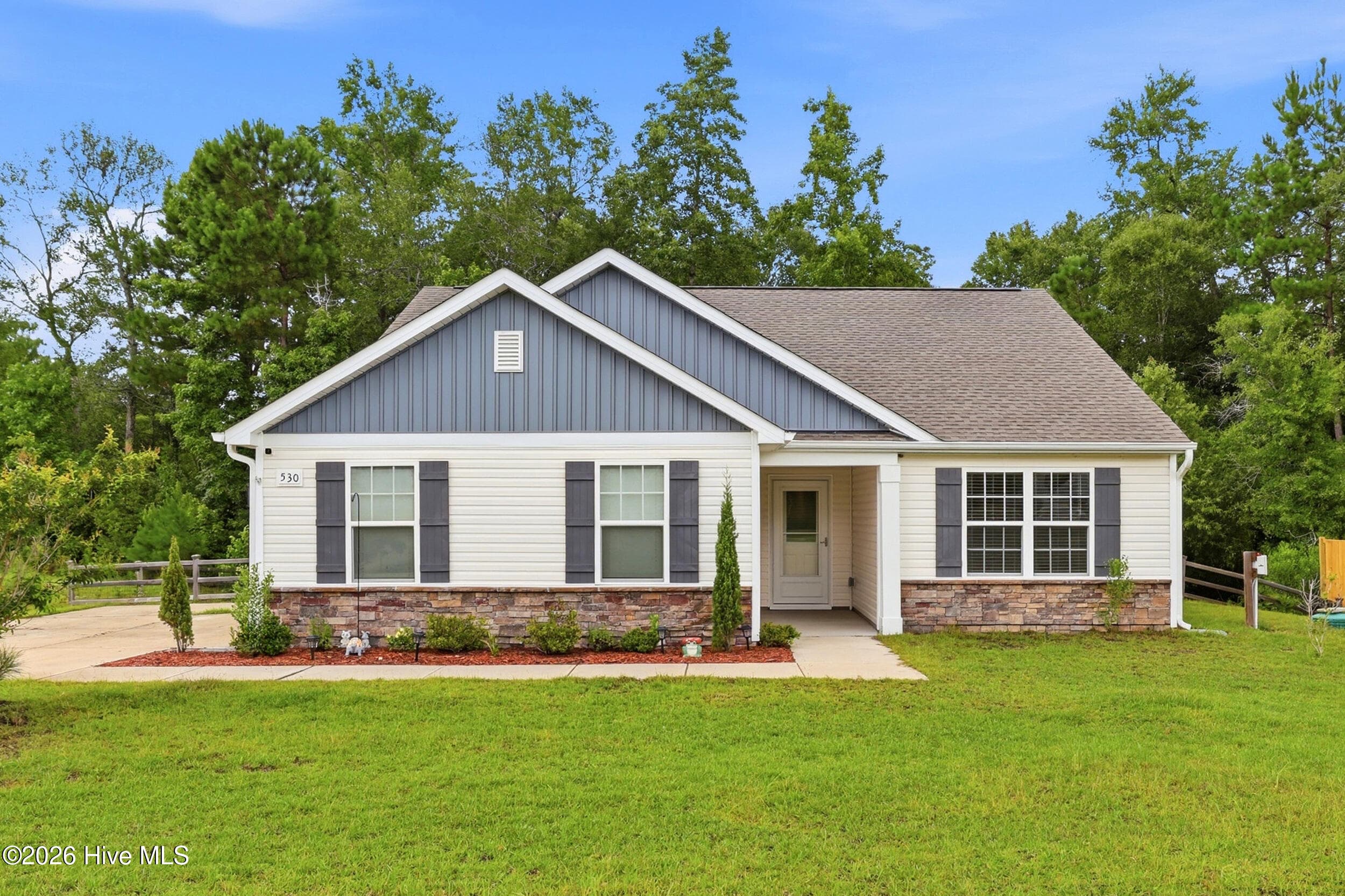 Exterior of 530 Poppleton Drive, Hampstead, NC 28443