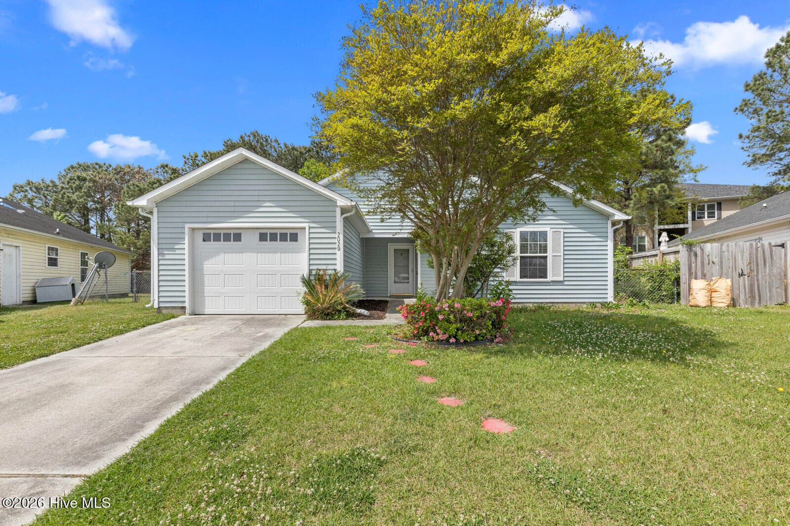 Front of 2029 Derby Run Road, Jacksonville, NC 28546