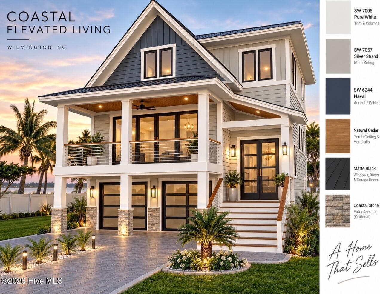 Front of 1021 Saltspray Lane, Wilmington, NC 28409