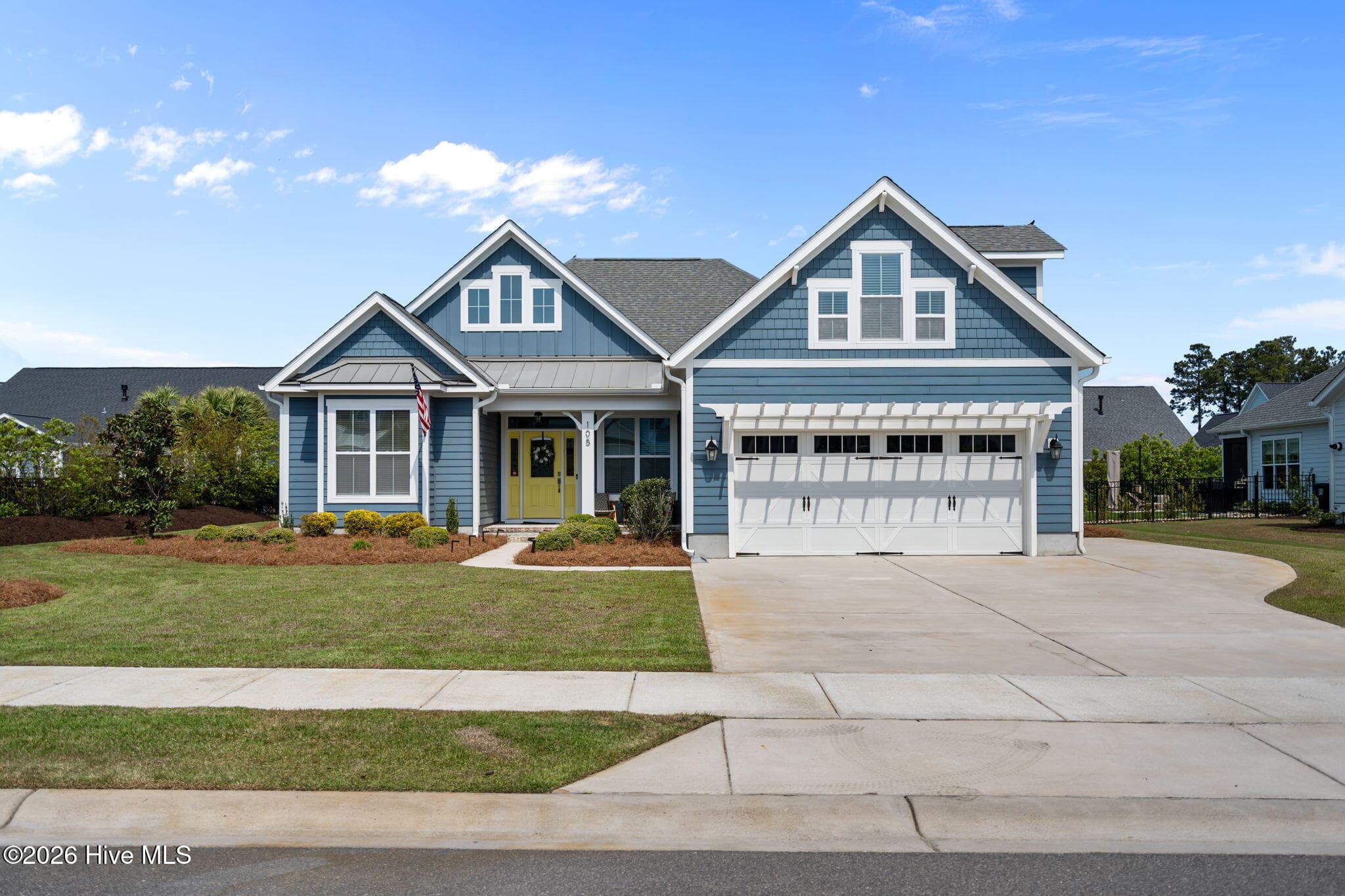 Exterior of 105 E Keel Drive, Hampstead, NC 28443