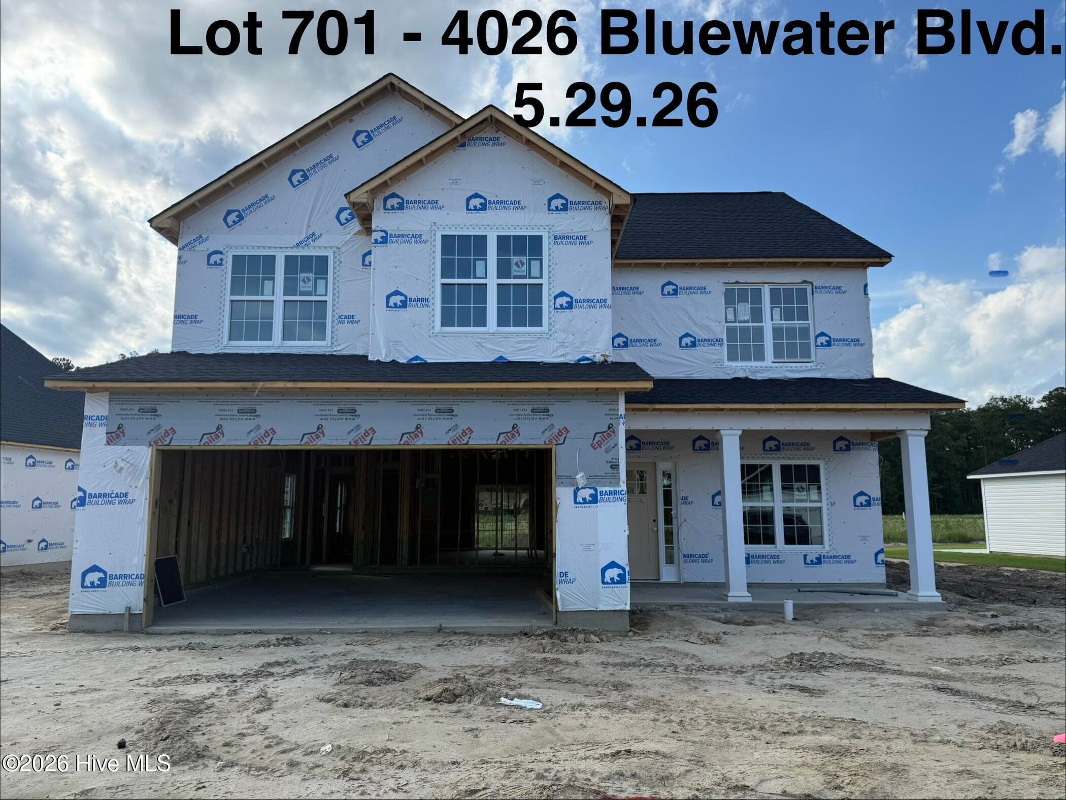 Front of 4026 Bluewater Boulevard, New Bern, NC 28562