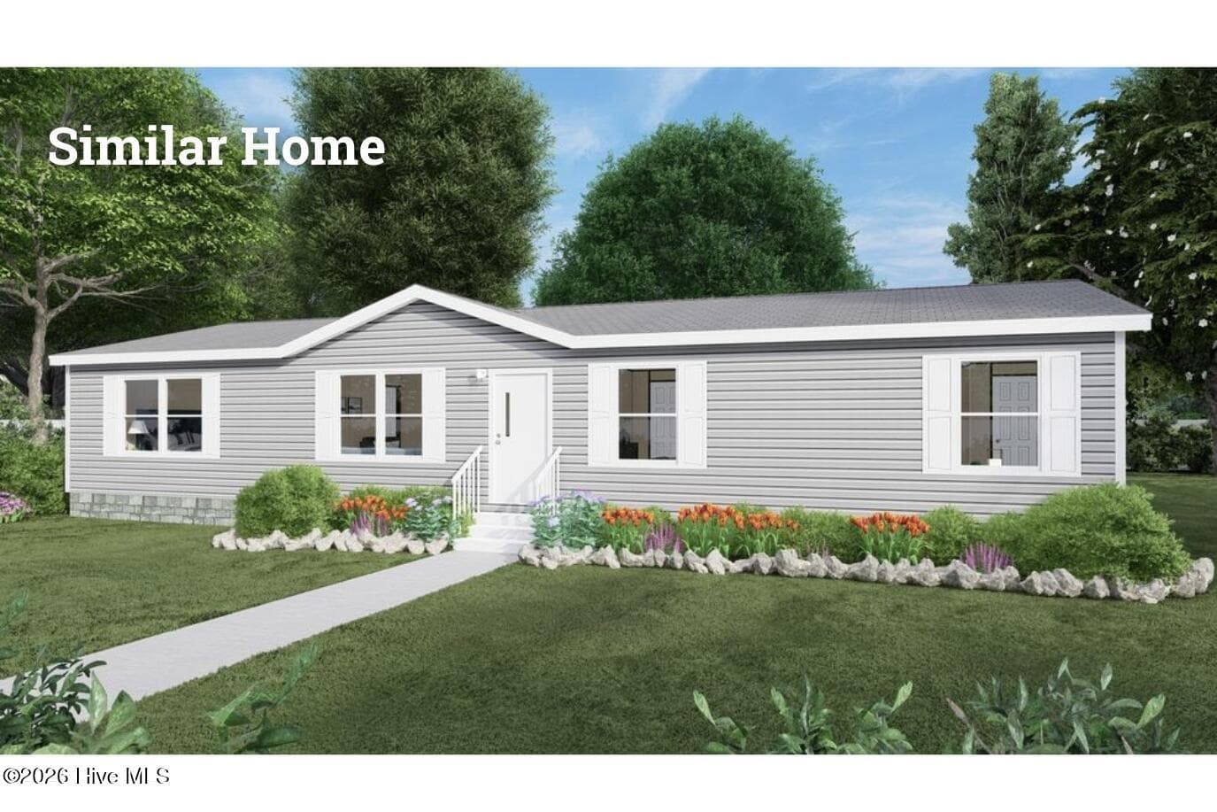 Front of 311 N Winchester Lane, Hubert, NC 28539