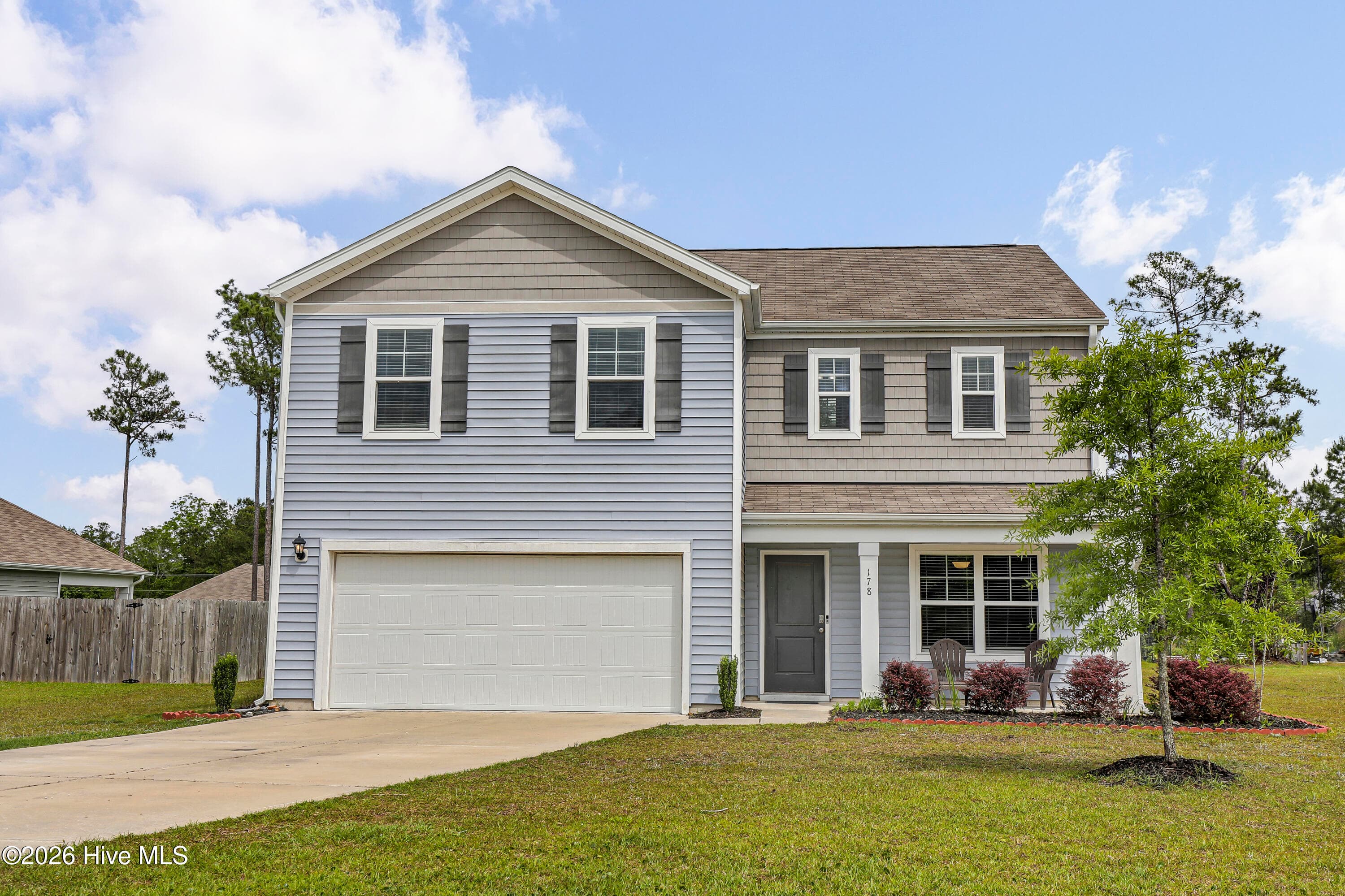 Front of 178 Everett Yopp Drive, Sneads Ferry, NC 28460
