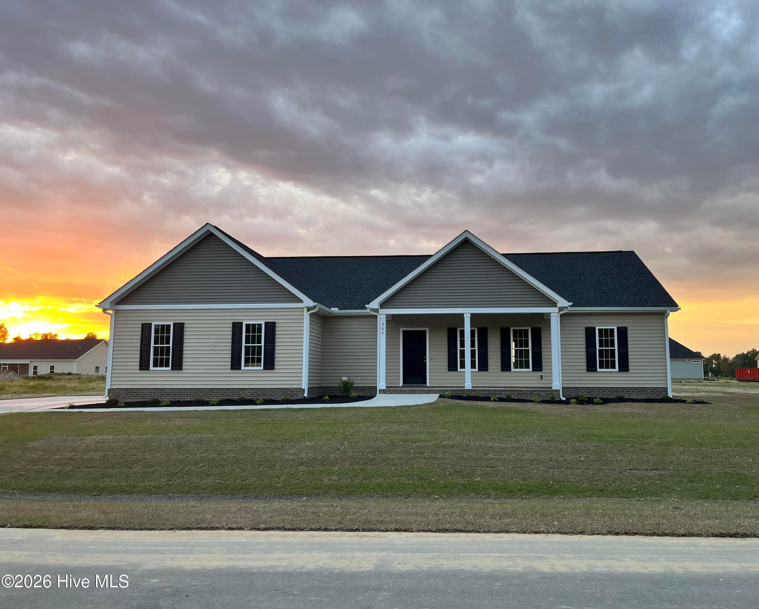 Front of 307 Allie'S Drive, Goldsboro, NC 27534