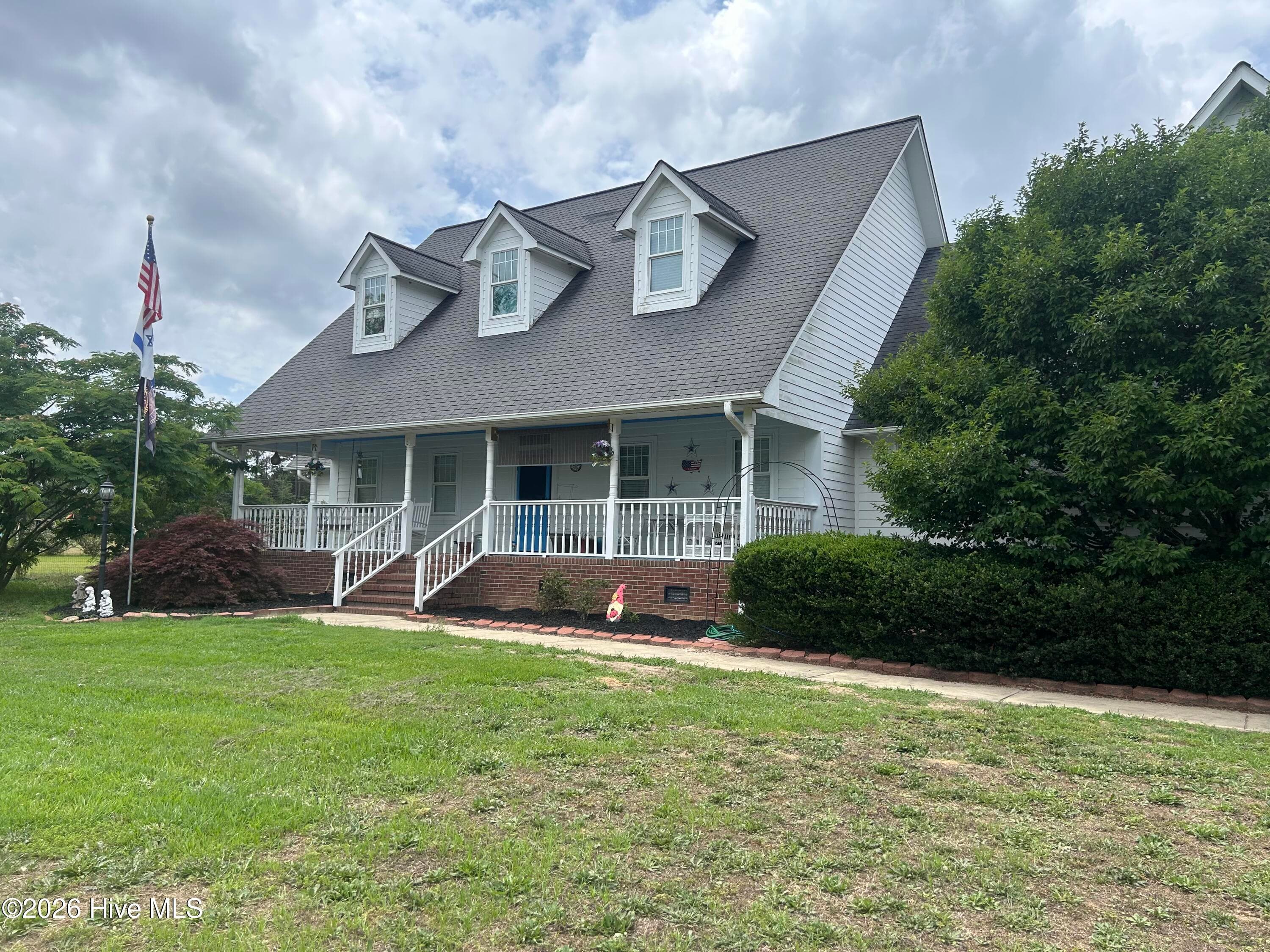 Front of 2348 Deep Run Church Road, Deep Run, NC 28525