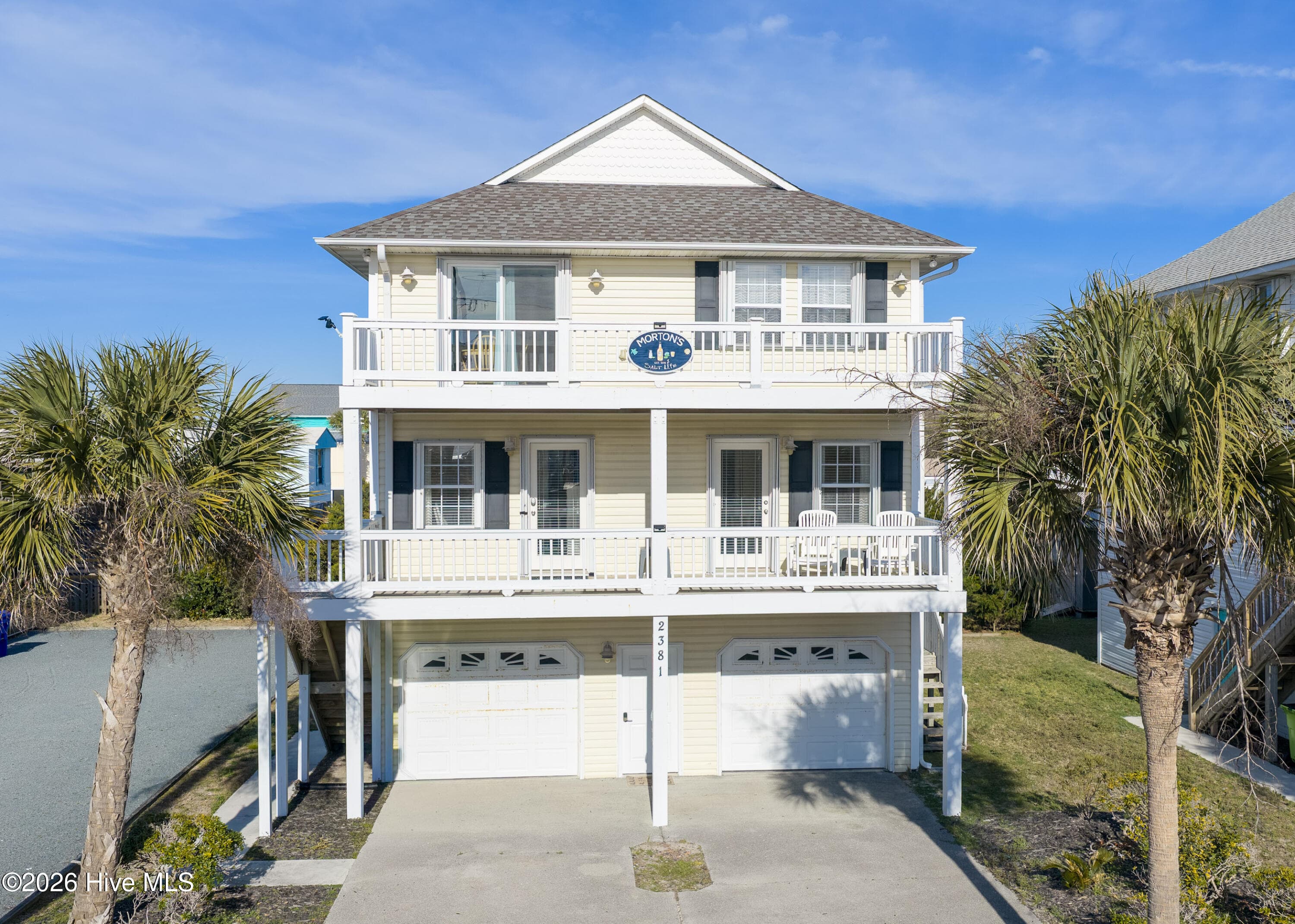 Front of 2381 Island Drive, North Topsail Beach, NC 28460