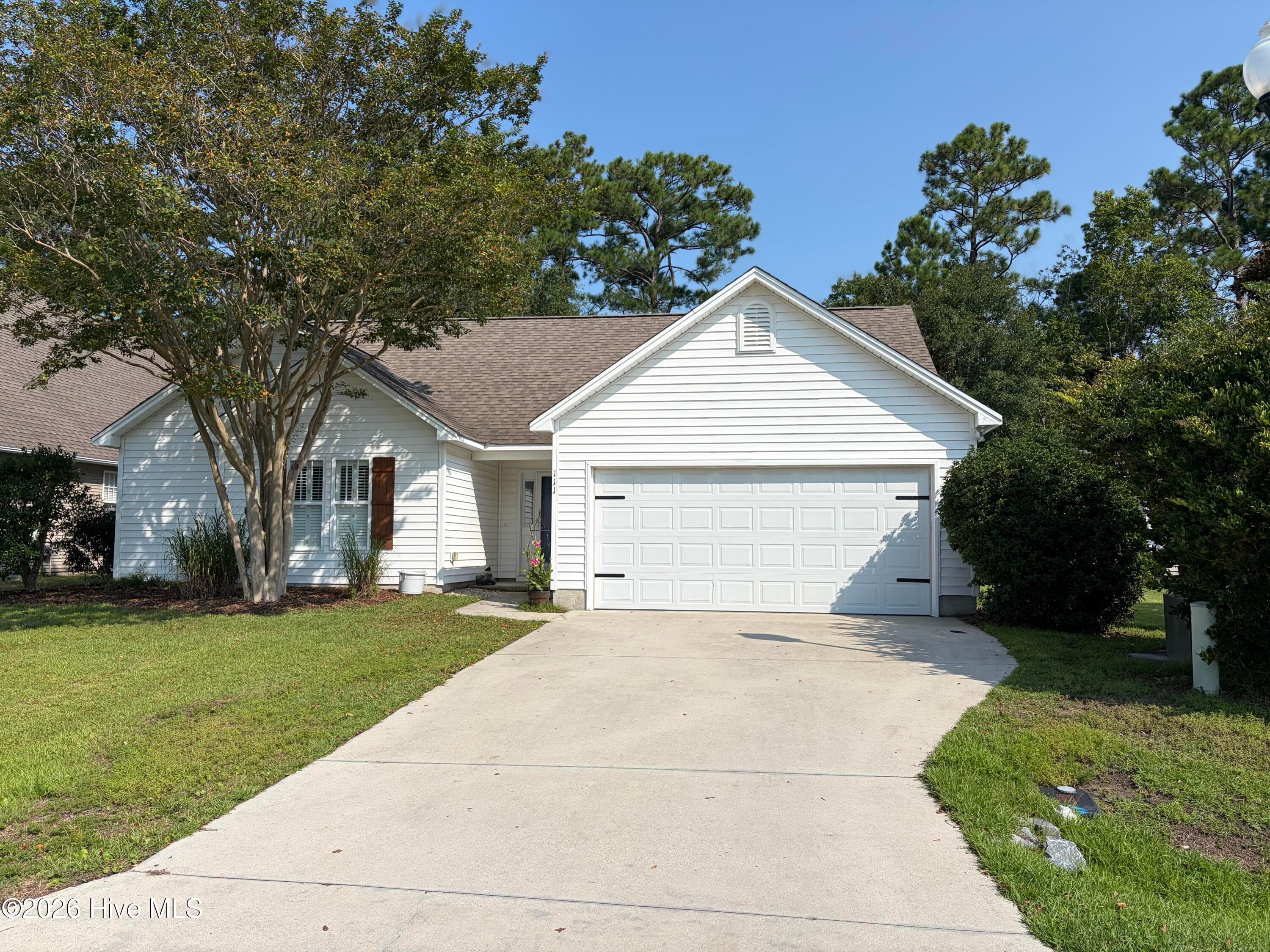 Exterior of 111 Yaupon Court, Hampstead, NC 28443