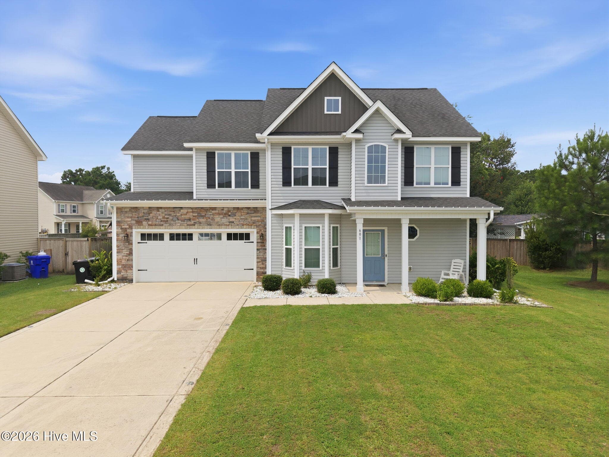 Exterior of 601 Aurora Place, Hampstead, NC 28443