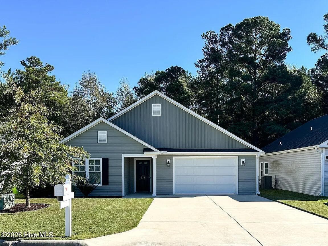 Front of 315 Woolard Trail, New Bern, NC 28560