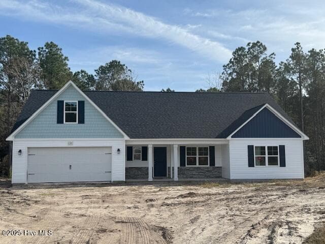 Front of 511 Large Oak Drive, Hubert, NC 28539