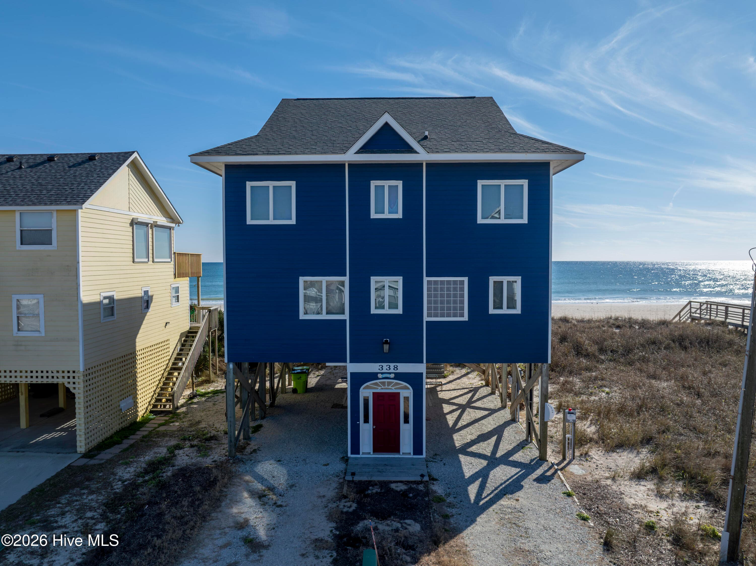 Front of 338 Sea Shore Drive, North Topsail Beach, NC 28460